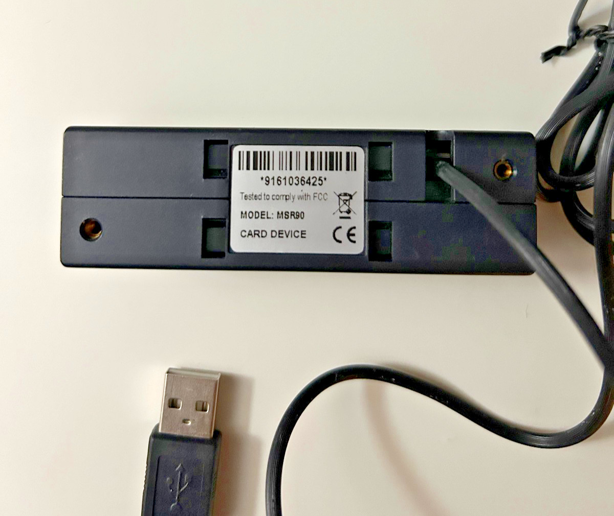 DEFTUN MSR90 USB Magnetic Credit Card Reader