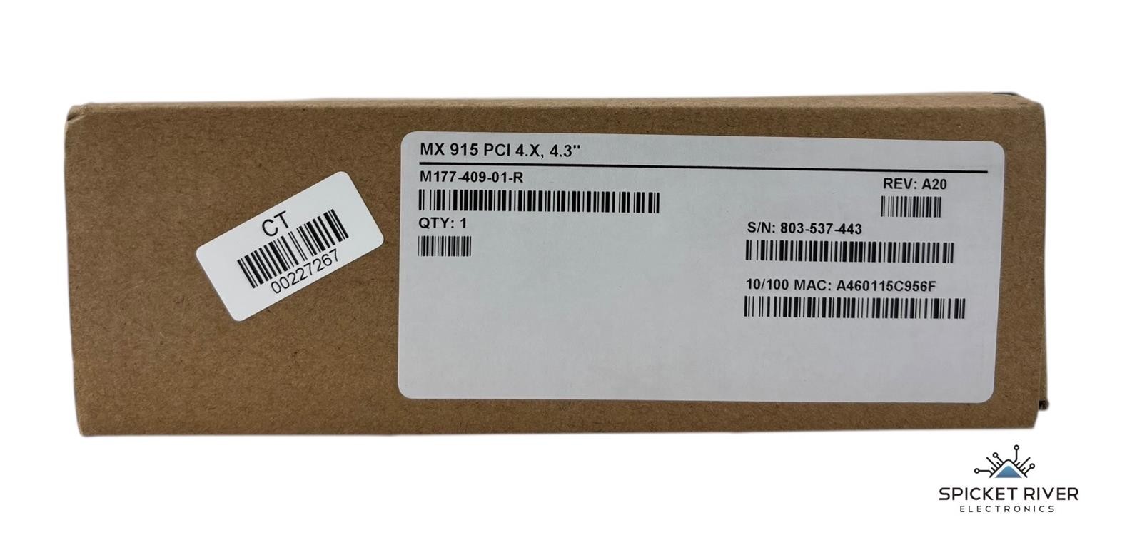 NEW Open Box – Verifone MX 915 PCI 4.X, 4.3″ Credit Card Terminal M177-409-01-R