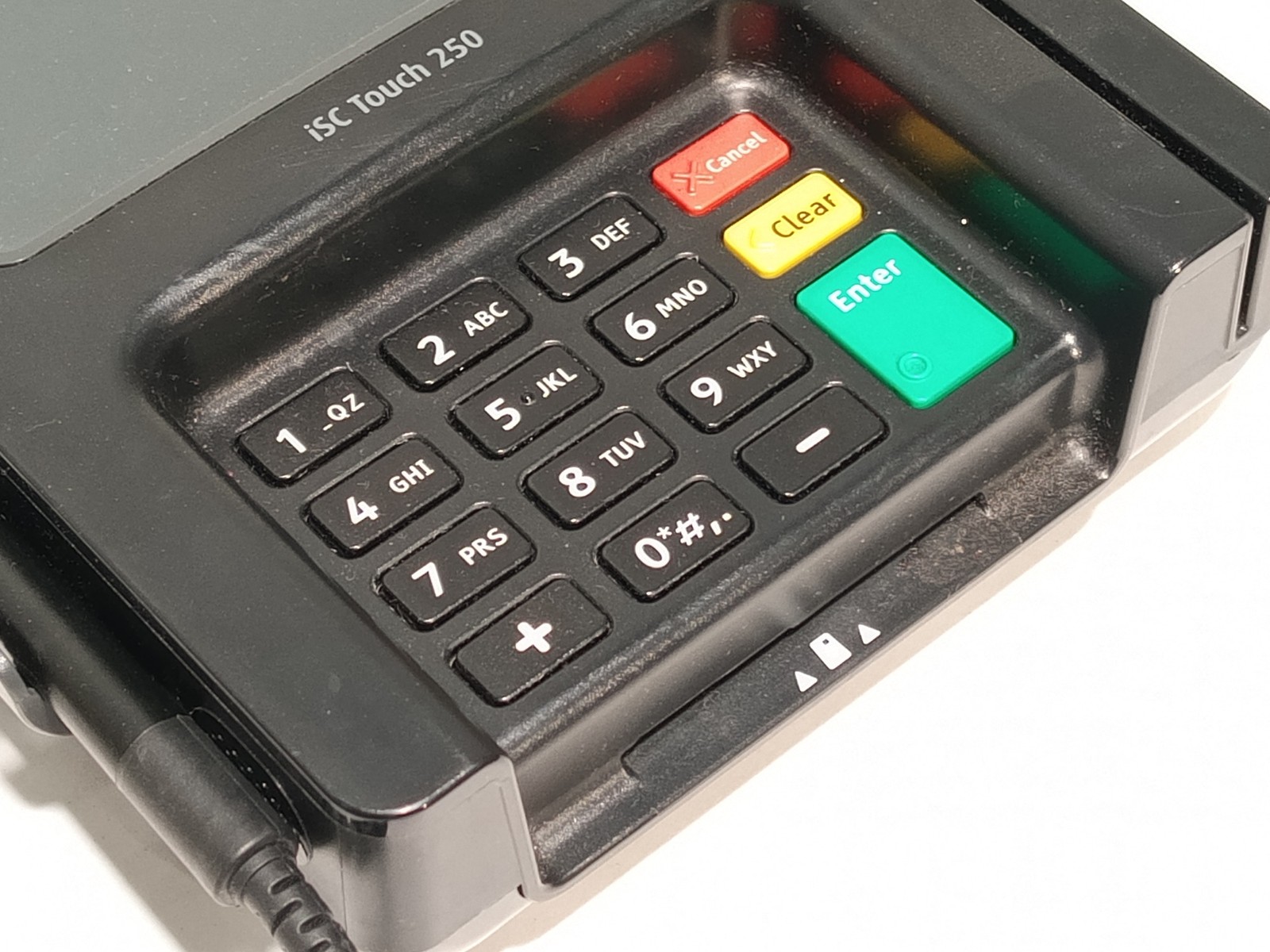 Lot of 2 Ingenico iSC Touch 250 Payment Terminal POS Credit Card Reader Black