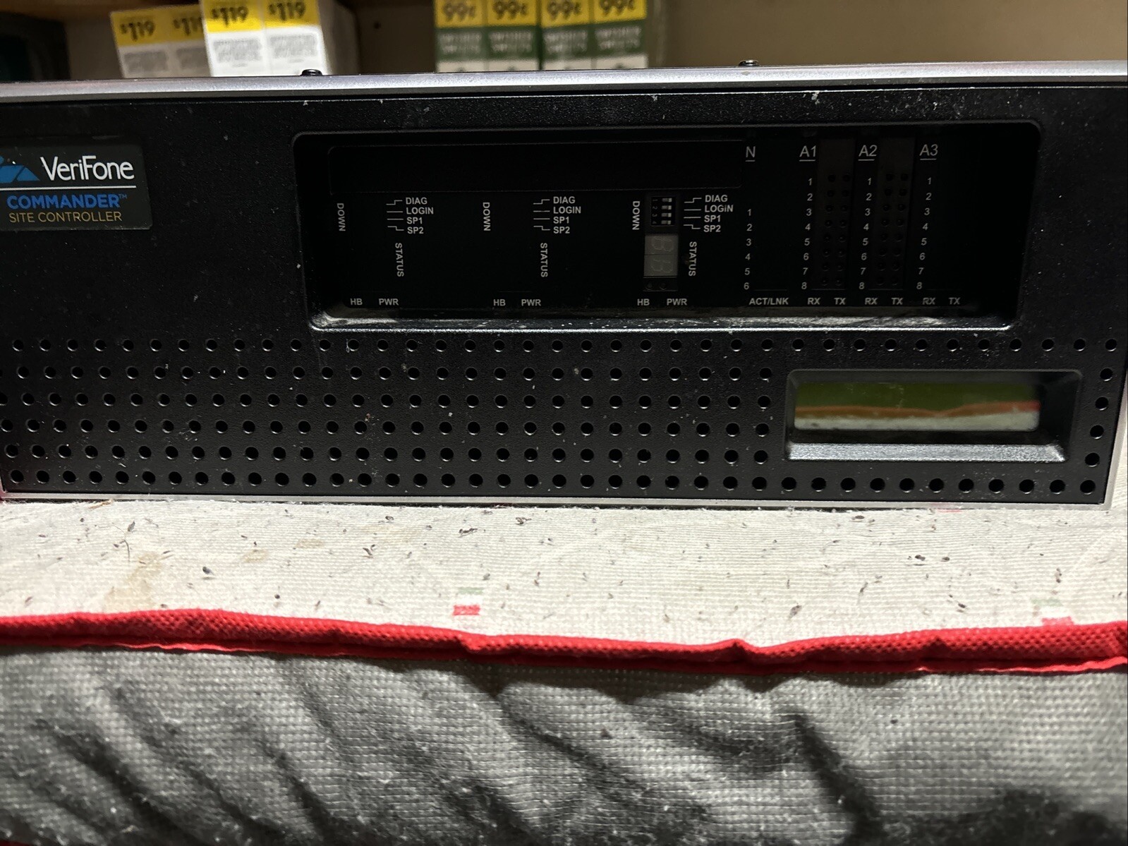 Verifone Commander M149-111-00-NAA Site Controller Rev F00, Ruby2 Console
