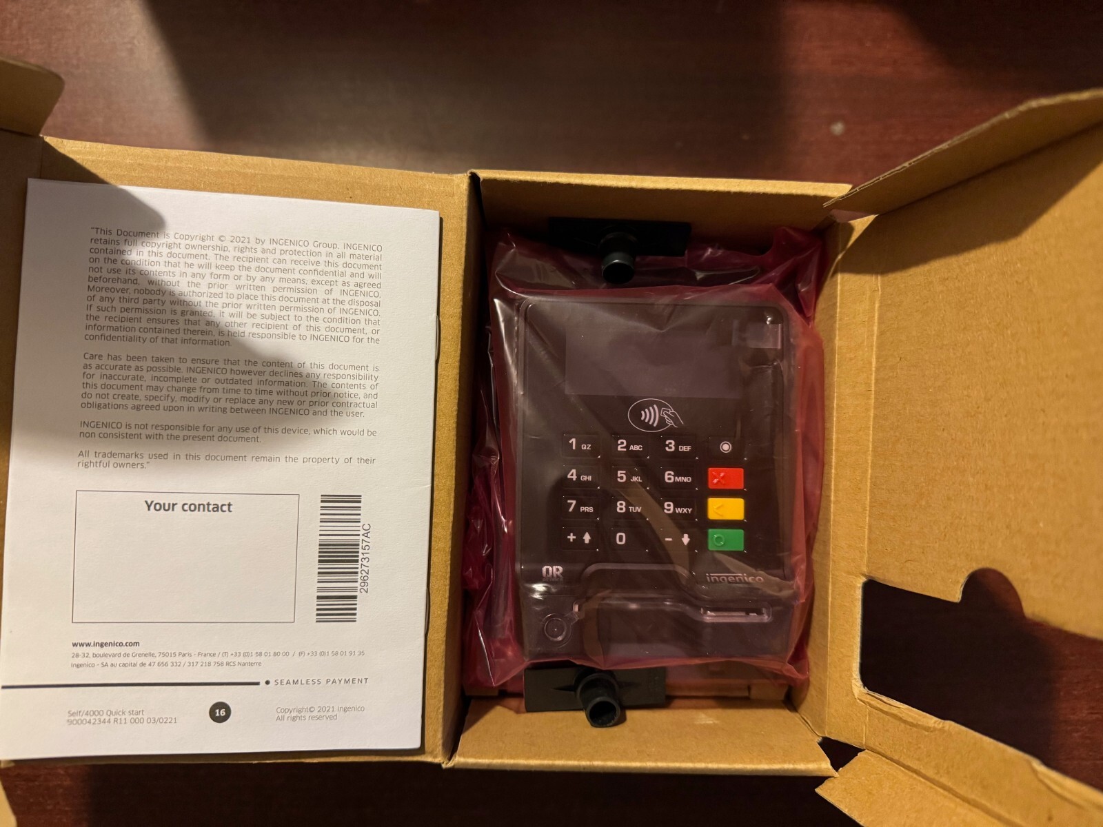 Ingenico Self 4000 Self-Service Terminal – New
