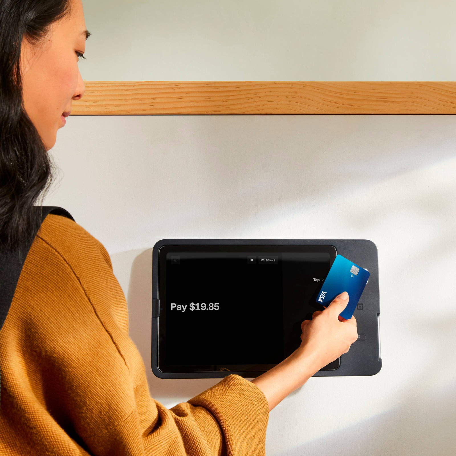 Square Self-Service Kiosk for iPad (USB-C) – Black