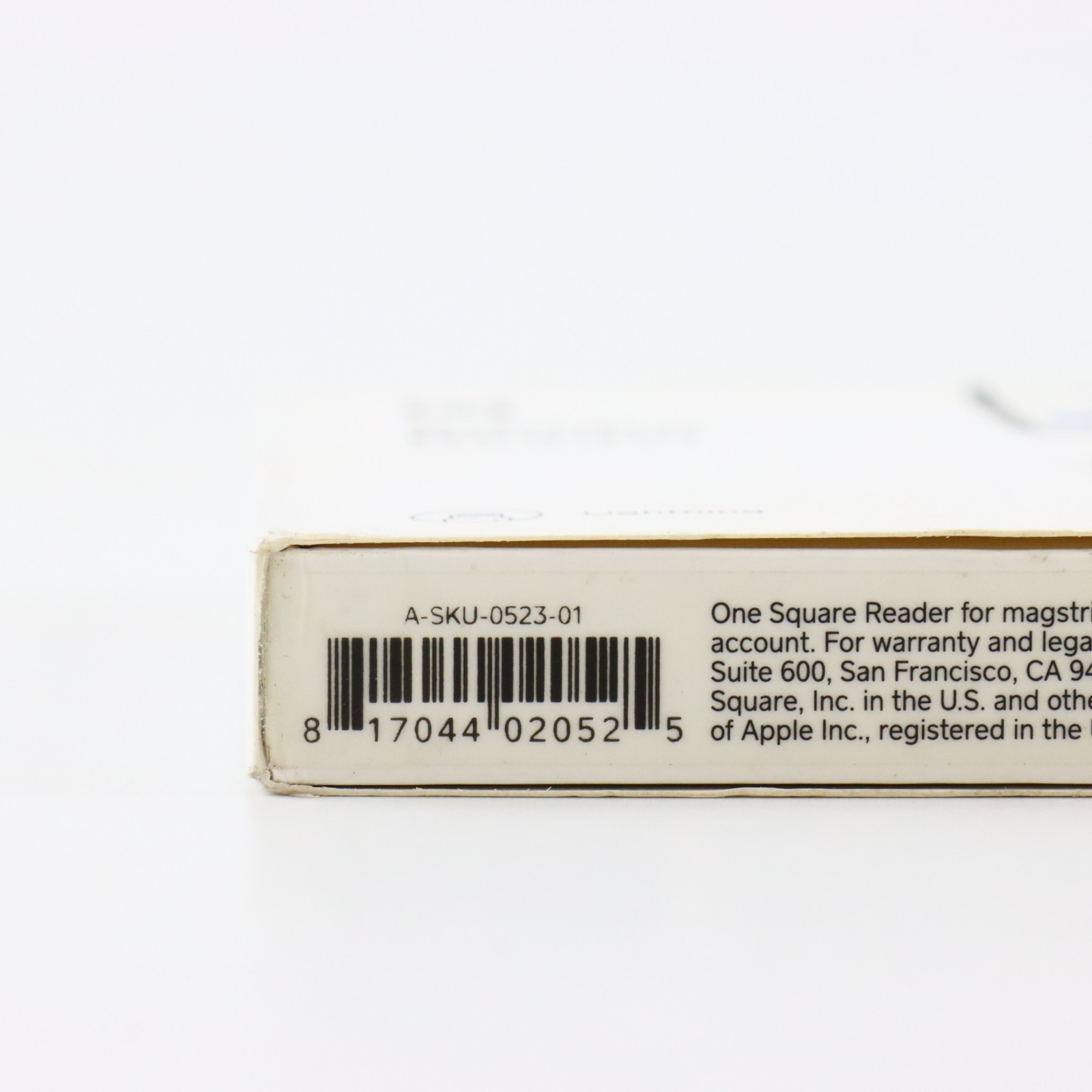 Square Magstripe Card Reader Lightning for iPhone iPad A-SKU-0523 – NEW