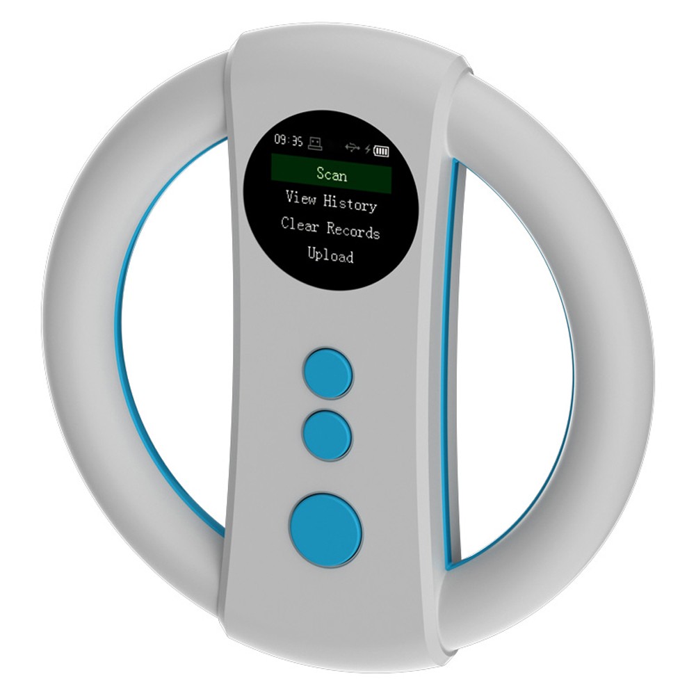 Handheld Animal Chip Scanner Portable Veterinary Reader 14inch LCD Rechargeable