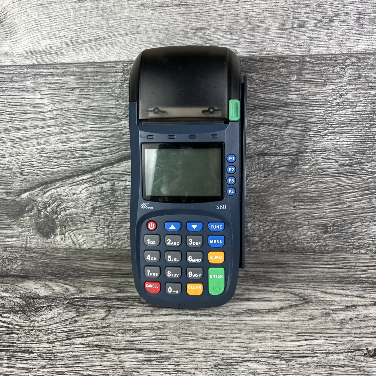 PAX S80 EMV NFC Credit Card Machine PED TAMPERED LOCKED – FOR PARTS ONLY