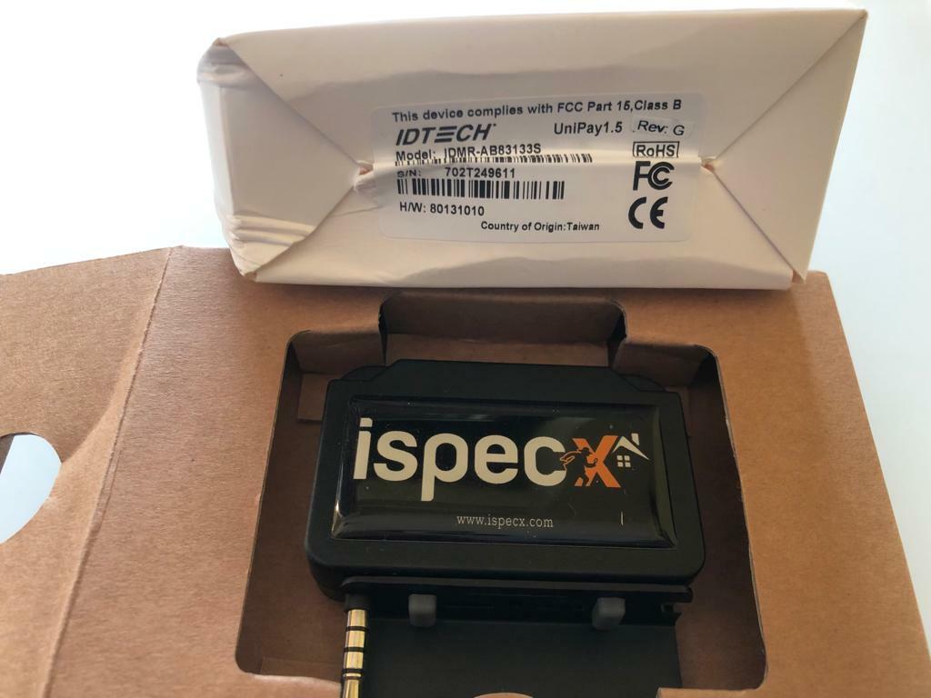 ID Tech IDMR-AB83133S UniPay 1.5 Mobile Audio Jack MSR and Smart Card Reader