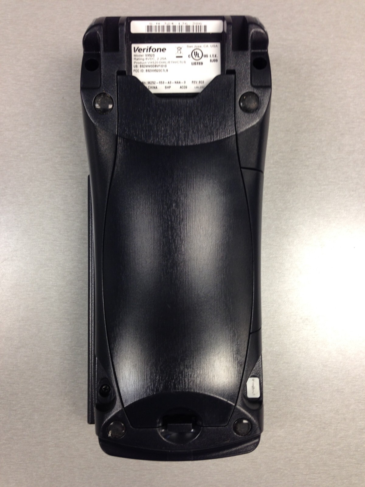 Verifone VX520 Credit Card Terminal – Fully Functional – No Power Supply