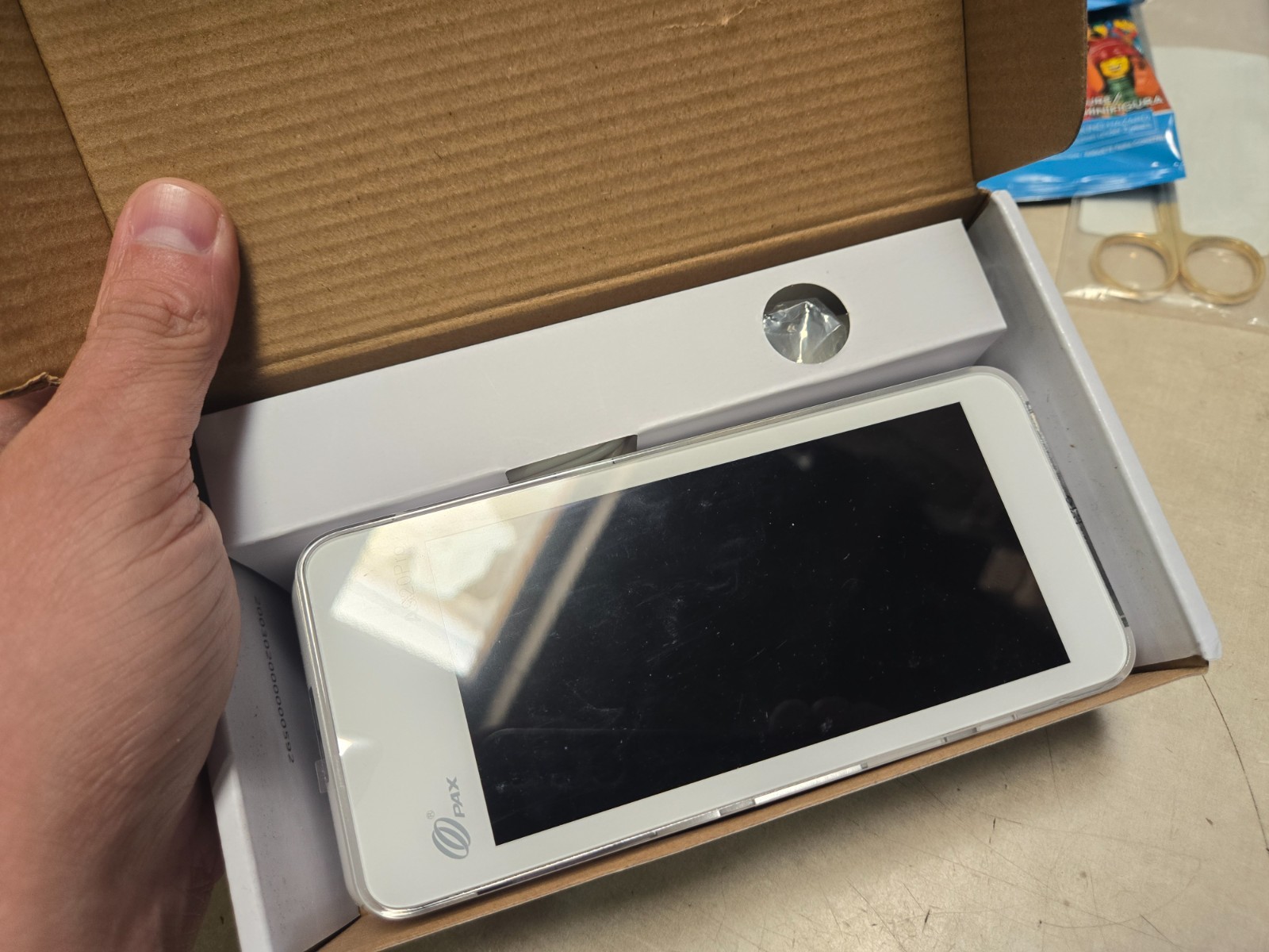 PAX A920 Pro Smart Mobile Payment system AS IS FOR PARTS- READ!