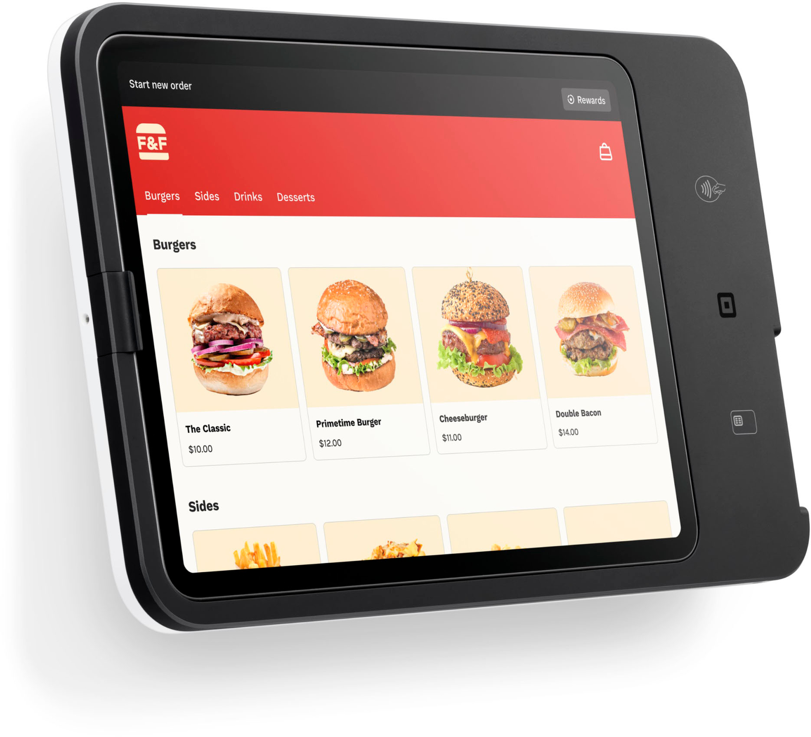 Square Self-Service Kiosk for iPad (USB-C) – Black