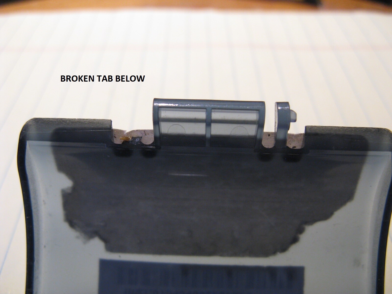 Vx680 Paper Cover w/ ROLLER assembly