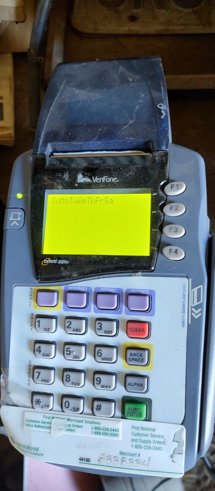 Verifone VX520 EMV NFC