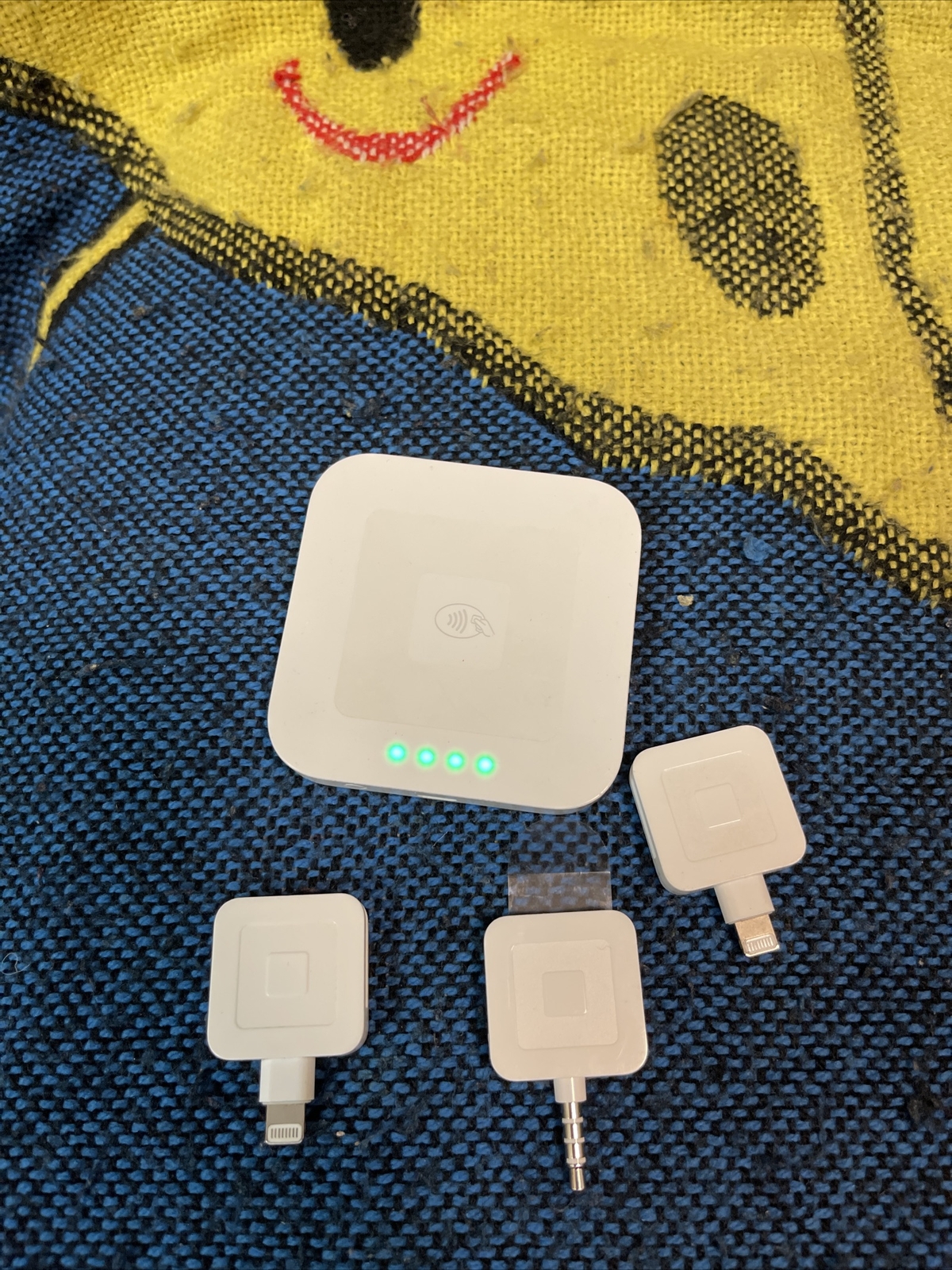 Square Credit Card Reader For Contactless Chip Model S6 Plus 3 Swipers No Cord