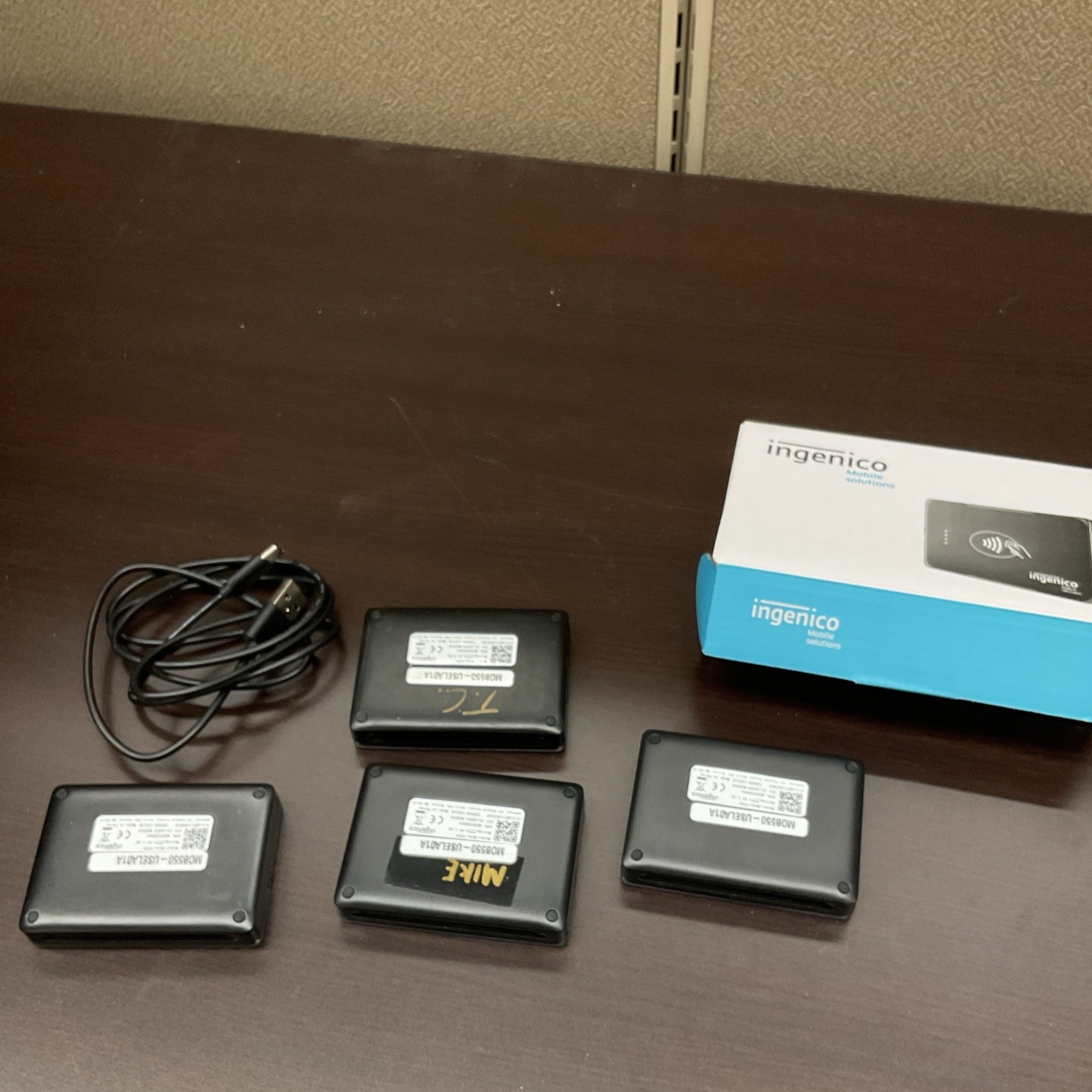 Ingenico MOB550 Bluetooth Contactless Mobile Credit Card Reader Moby 5500