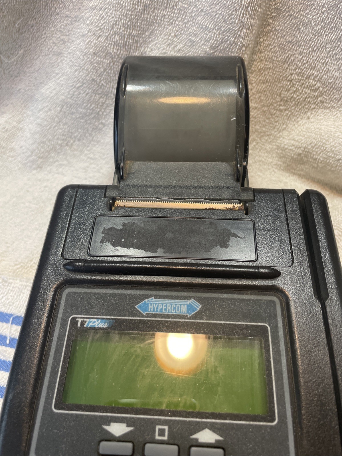 Hypercom T7Plus (POS Credit Card System) – NO POWER CORD INCLUDED