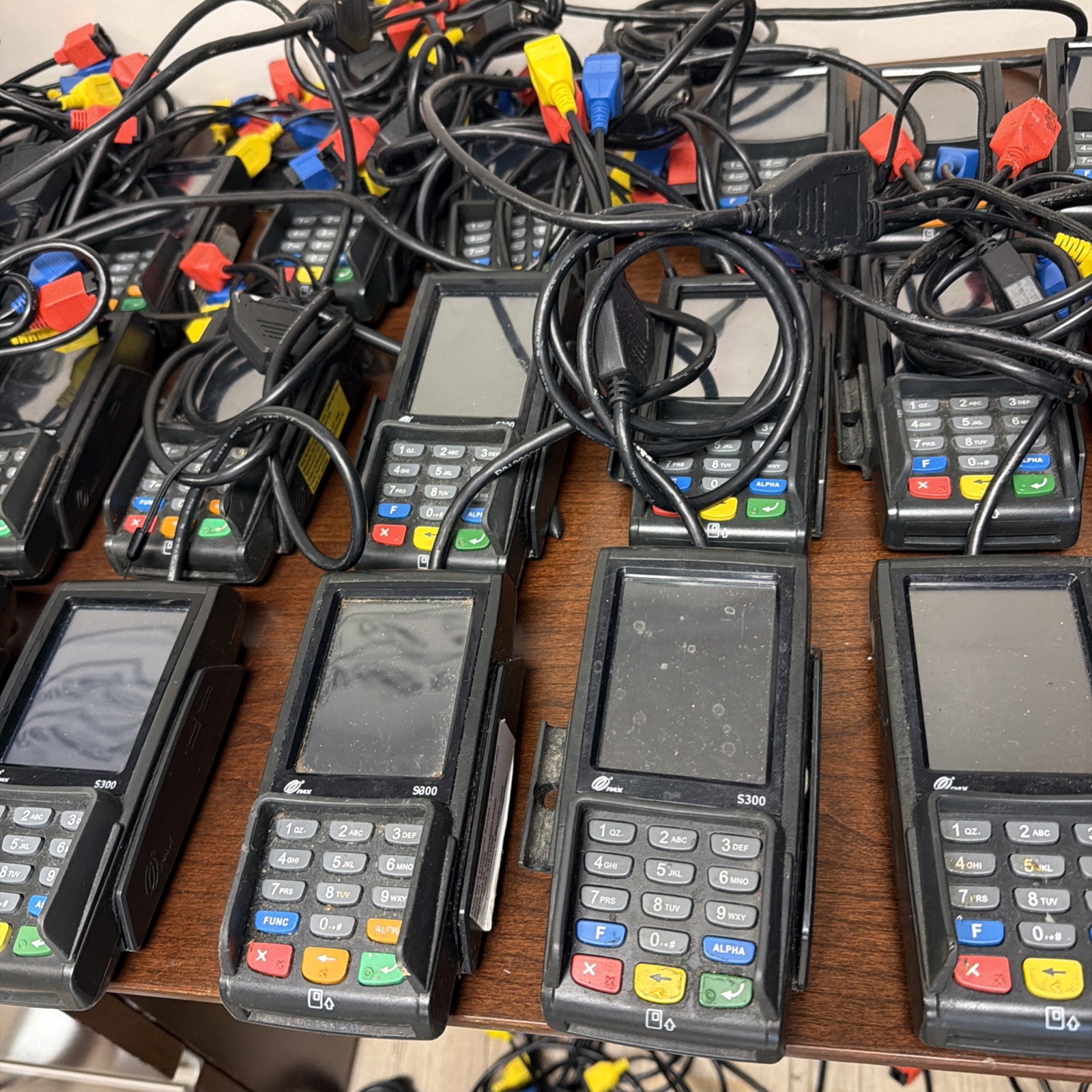 PAX S300 S300-000-364-02NA Credit Card Payment Terminal lot of 75 units