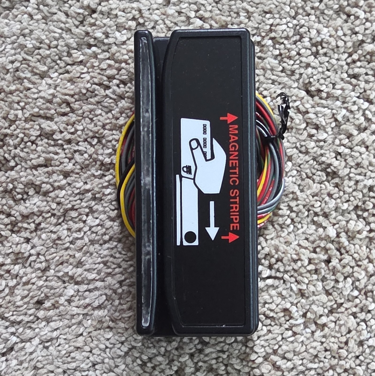 CryptoPay SW-48200 Wired Credit Card Reader Magnetic Stripe Swiper