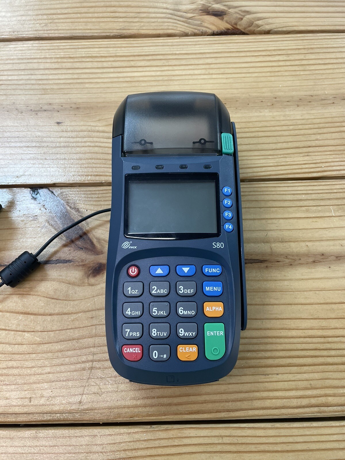 PAX S80 EMV Ready Credit Card Terminal – S80-M0L-363-02EA Used