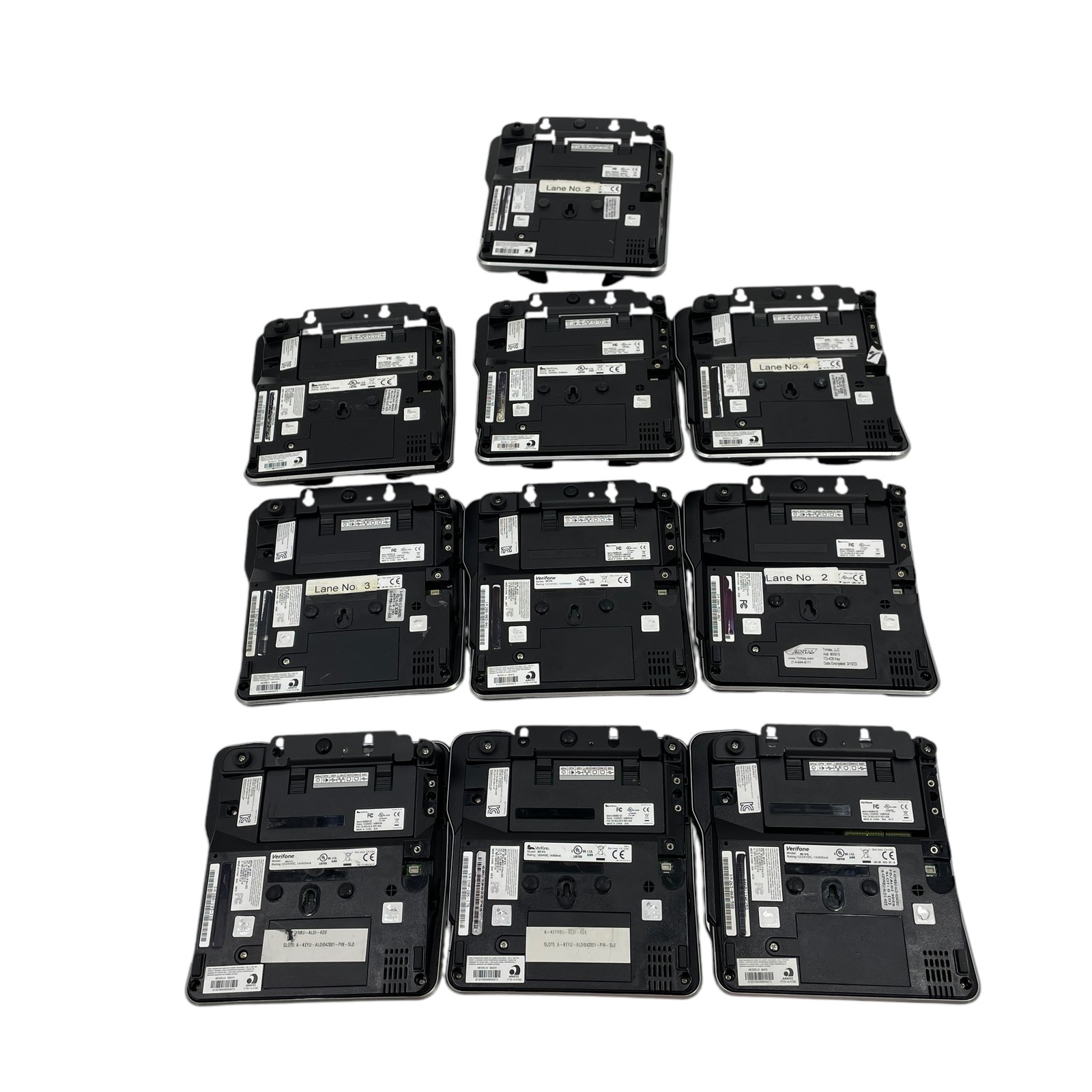 10 Pcs Kit VeriFone MX915 Credit Card Terminal Card Reading Machine w/ Pin-pad