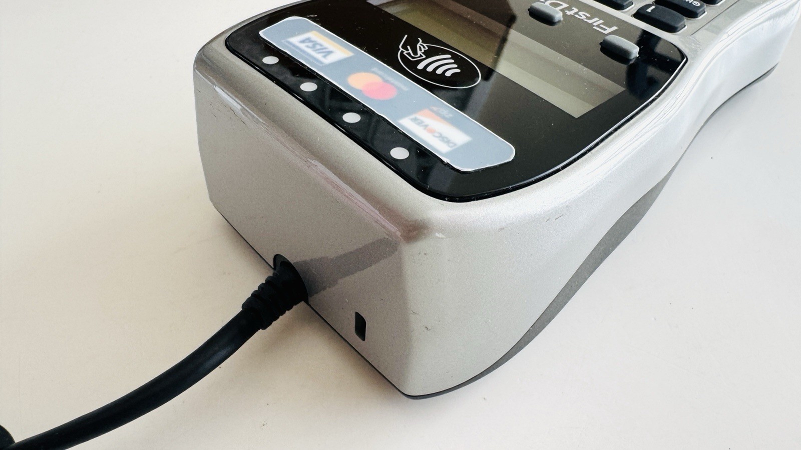 First Data FD-35 PIN Pad Card Reader USB Contactless Chip Swipe – Tested