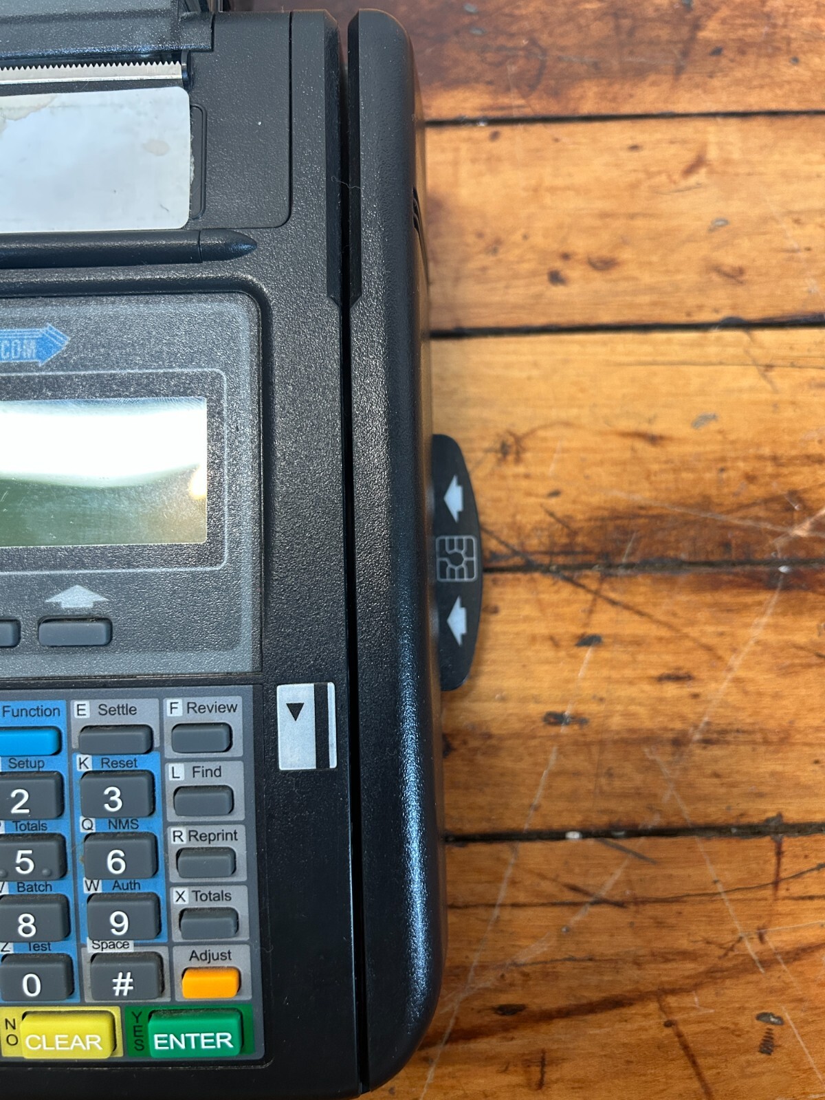 Hypercom T7Plus Credit Card Machine Reader Terminal Lot of 2 Good For Parts