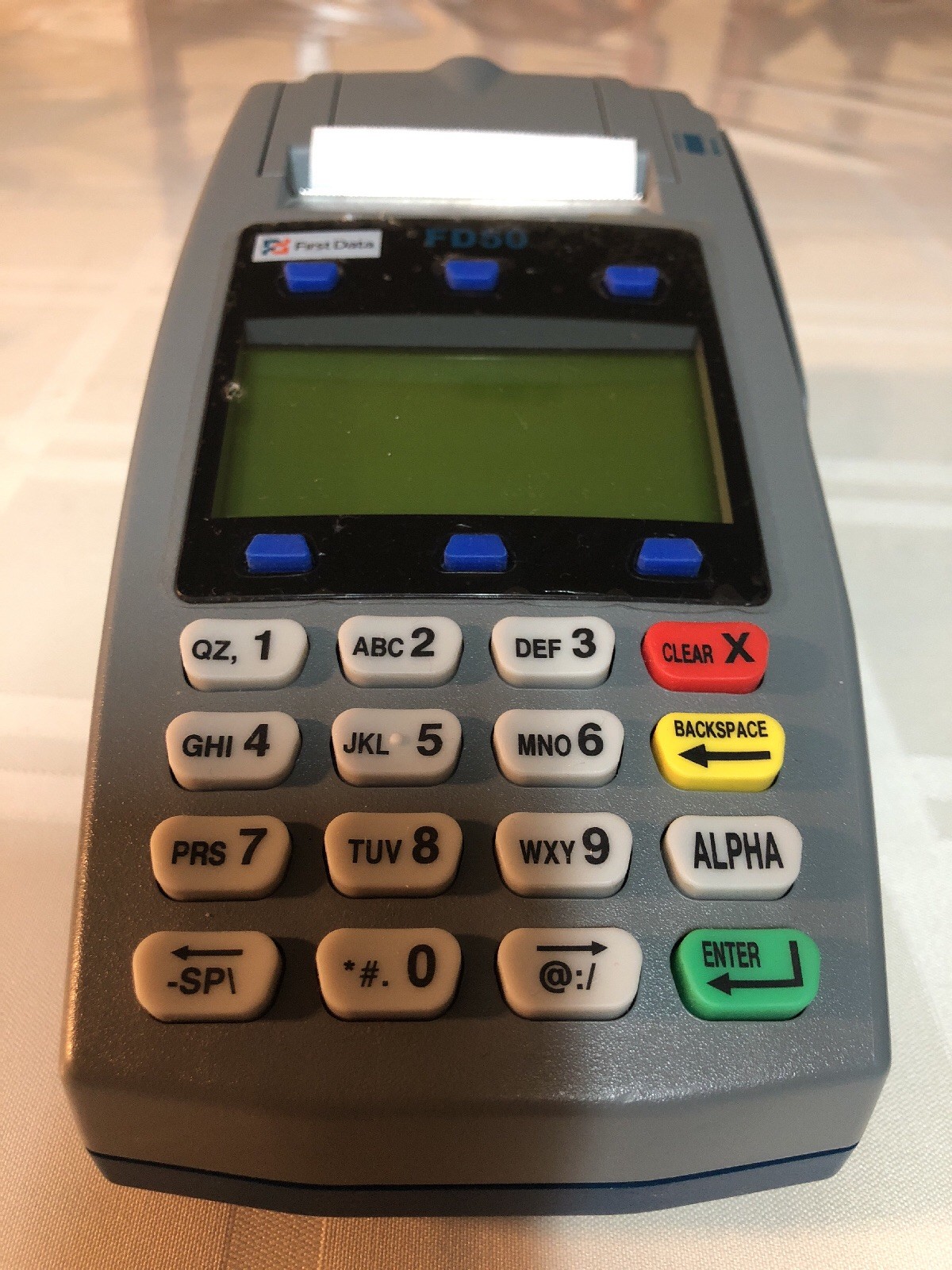 First Data FD50 Credit Card Terminal