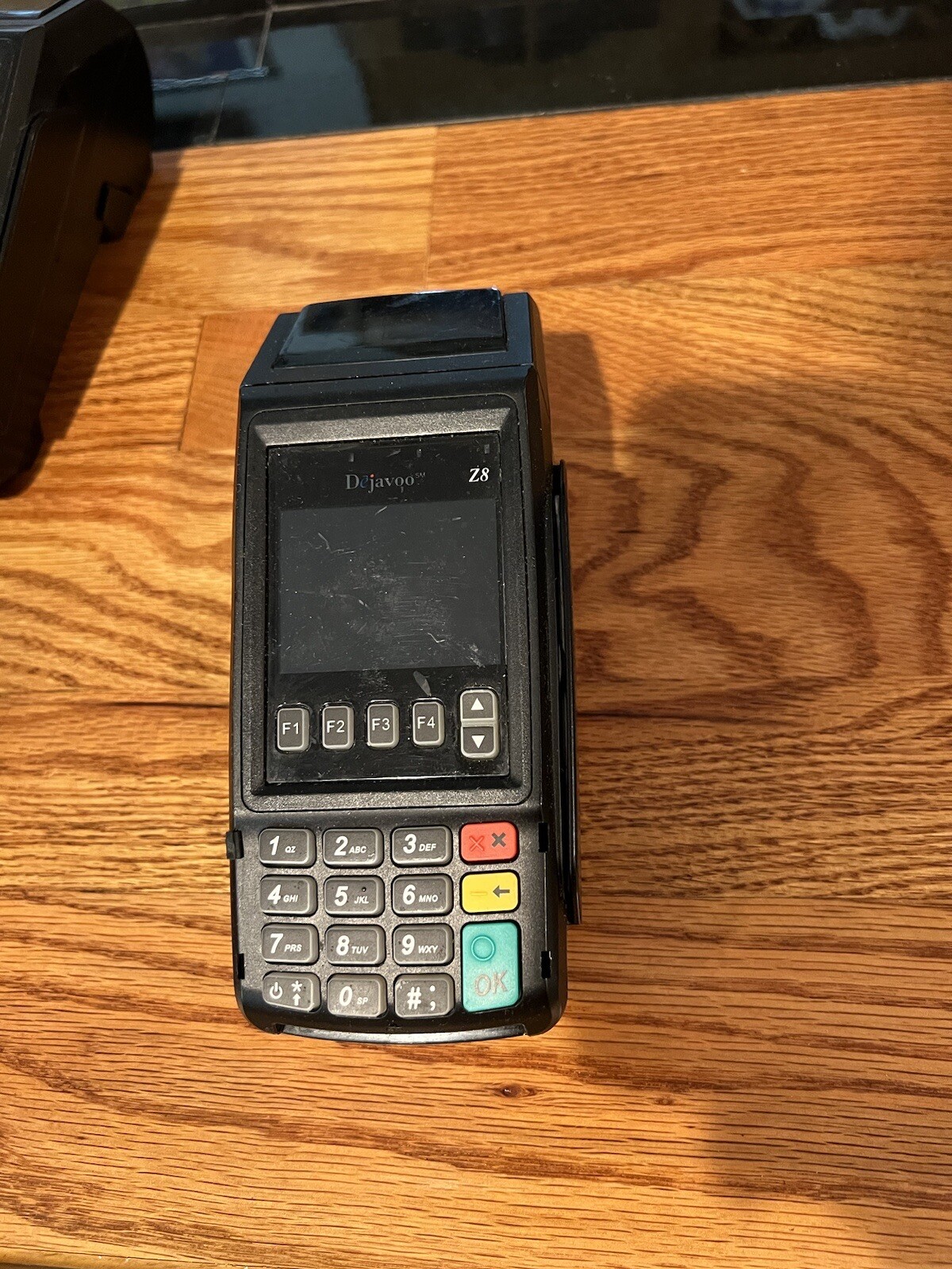 DEJAVOO Z8 VEGA3000 Credit Card Terminal CL Type D HW-v1.2 — No Cord