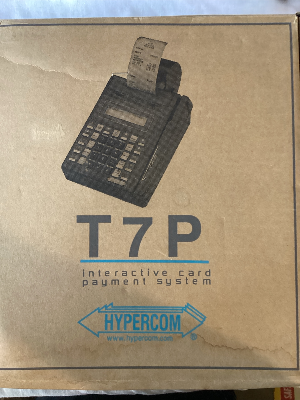 T7P Interactive Card Payment System Used By Hyoercom T1