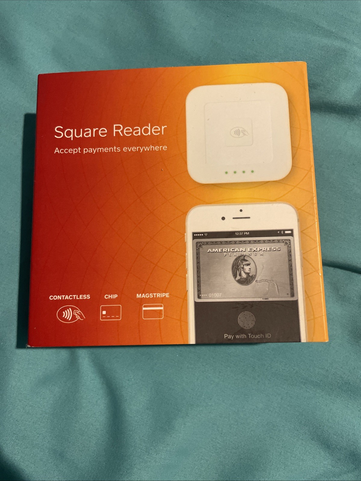 Square Credit Card Reader for Contactless, Chip and Magstripe