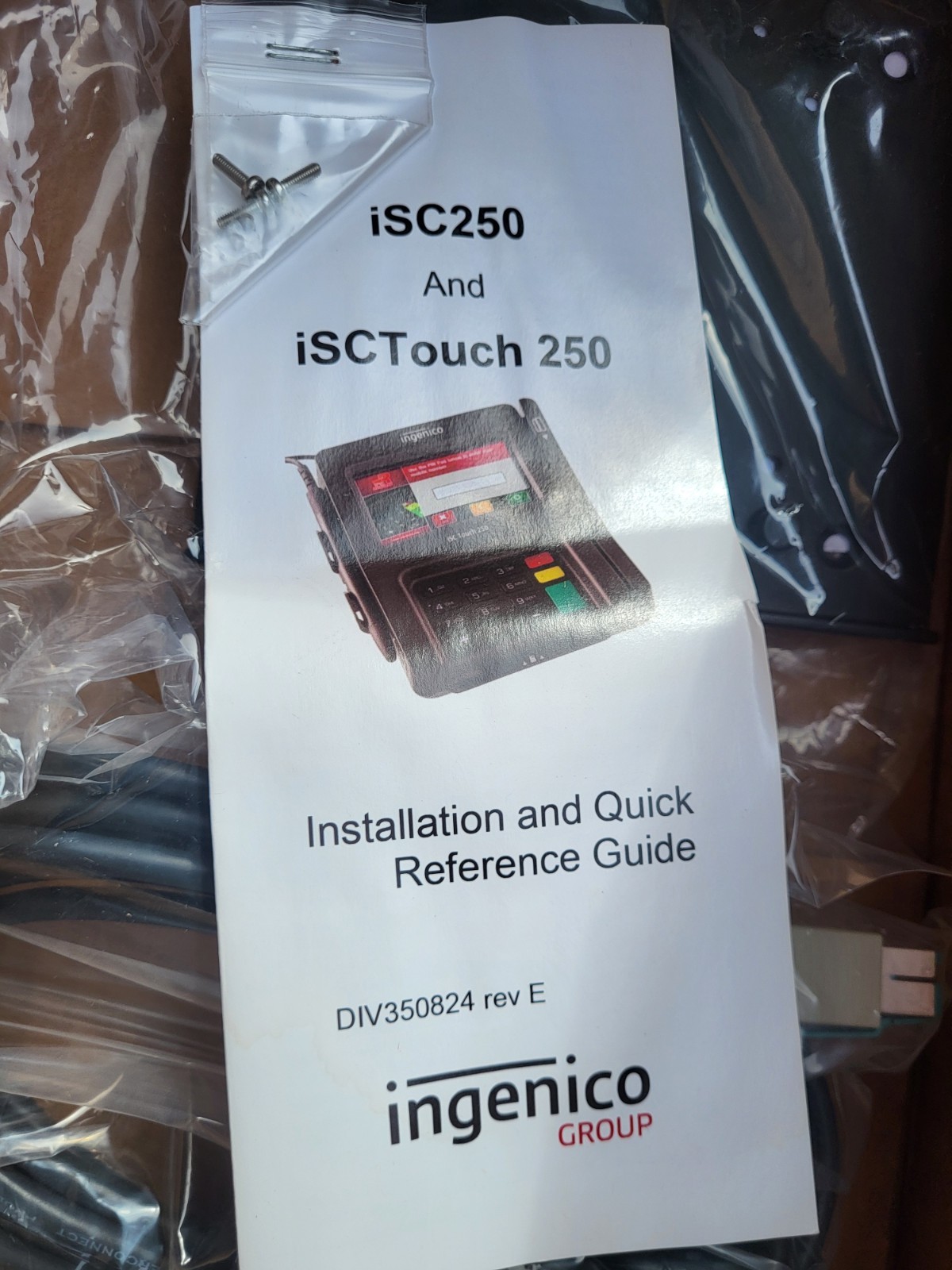 Ingenico ISC Touch 250 PoS Payment Credit Card Terminal Reader