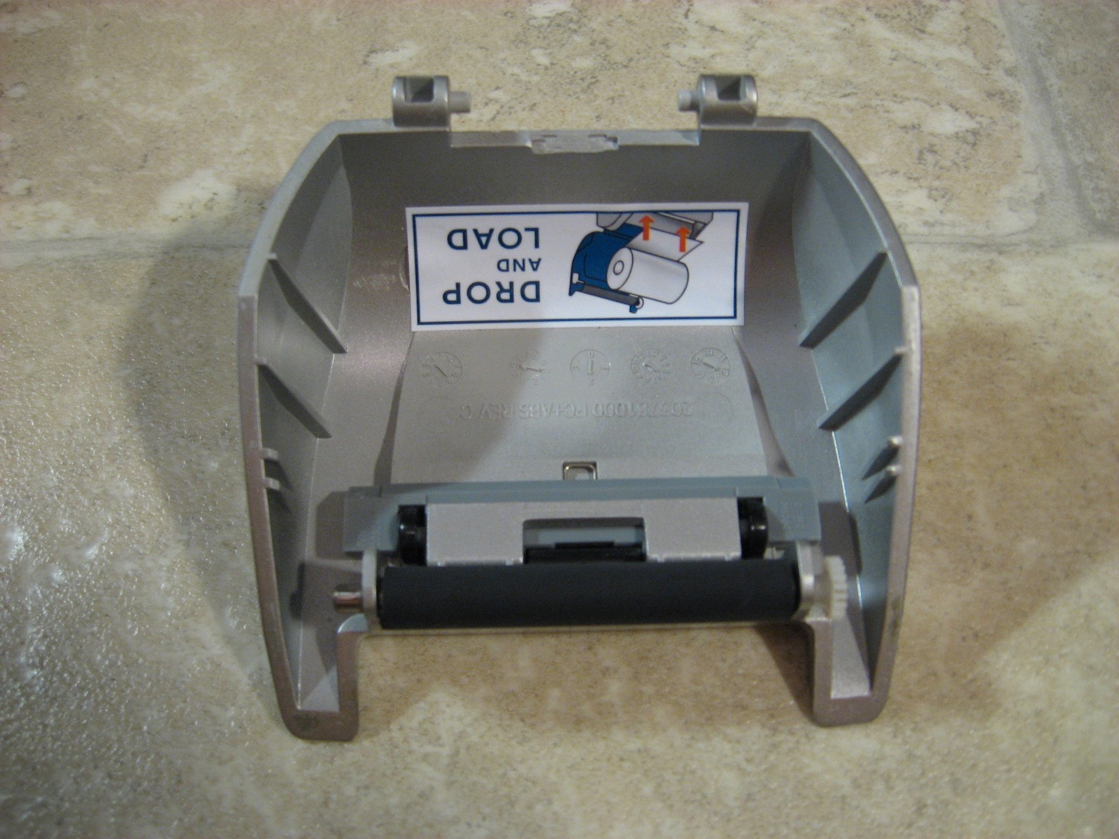 First Data FD130 / FD130Duo / FD150 Paper cover roller and gear / assembly