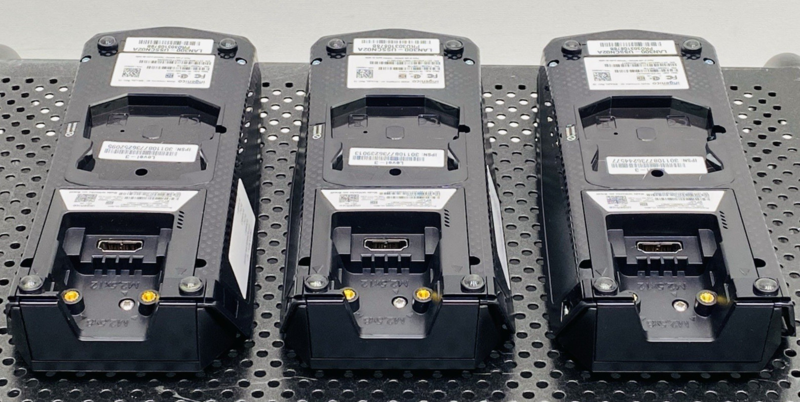 LOT OF 3 – OPEN BOX – ingenico lane 3000 LAN300-USSCN02A / MACHINES ONLY