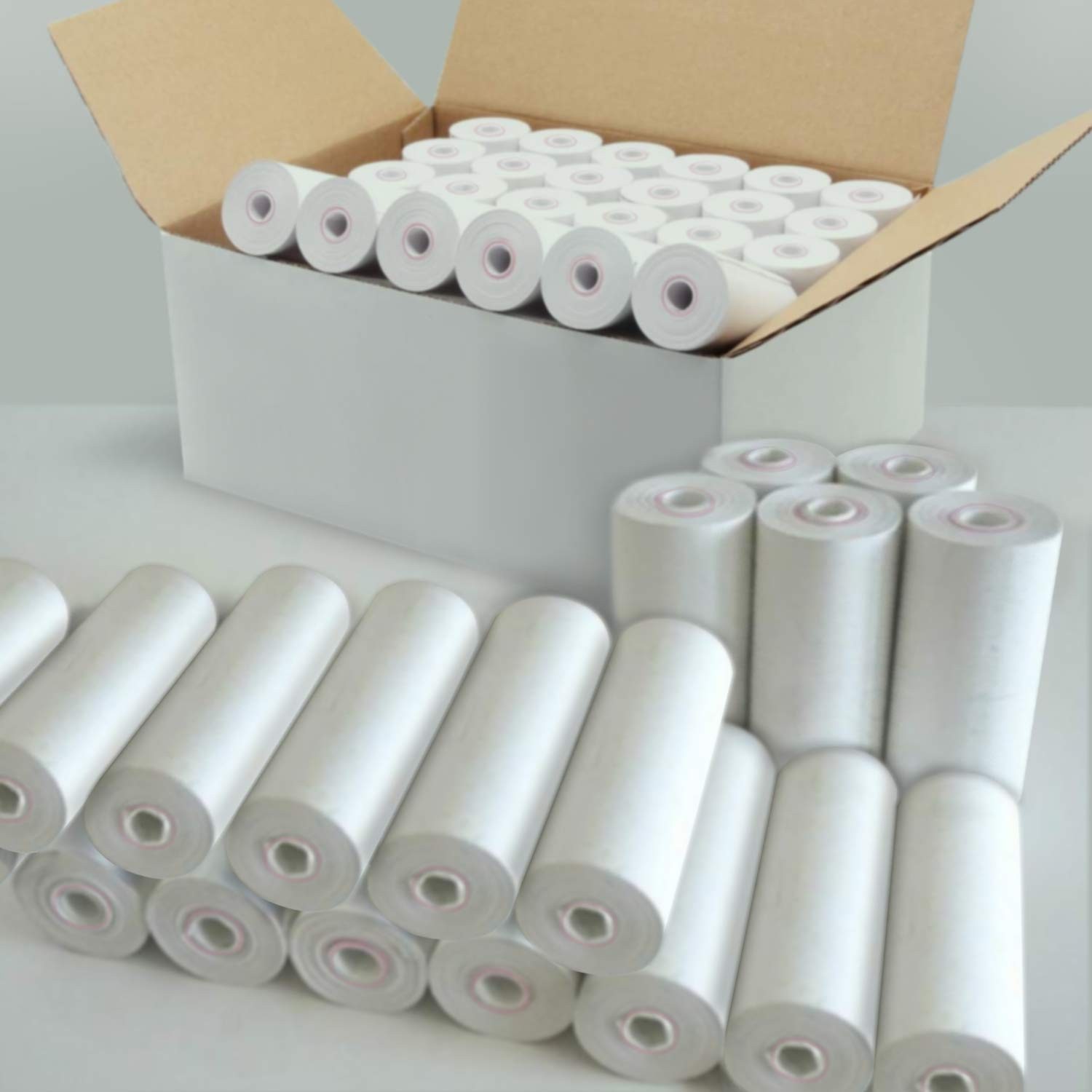 30 Coreless Thermal Paper Rolls for Poynt Smart Payment Terminal Receipt Prin…