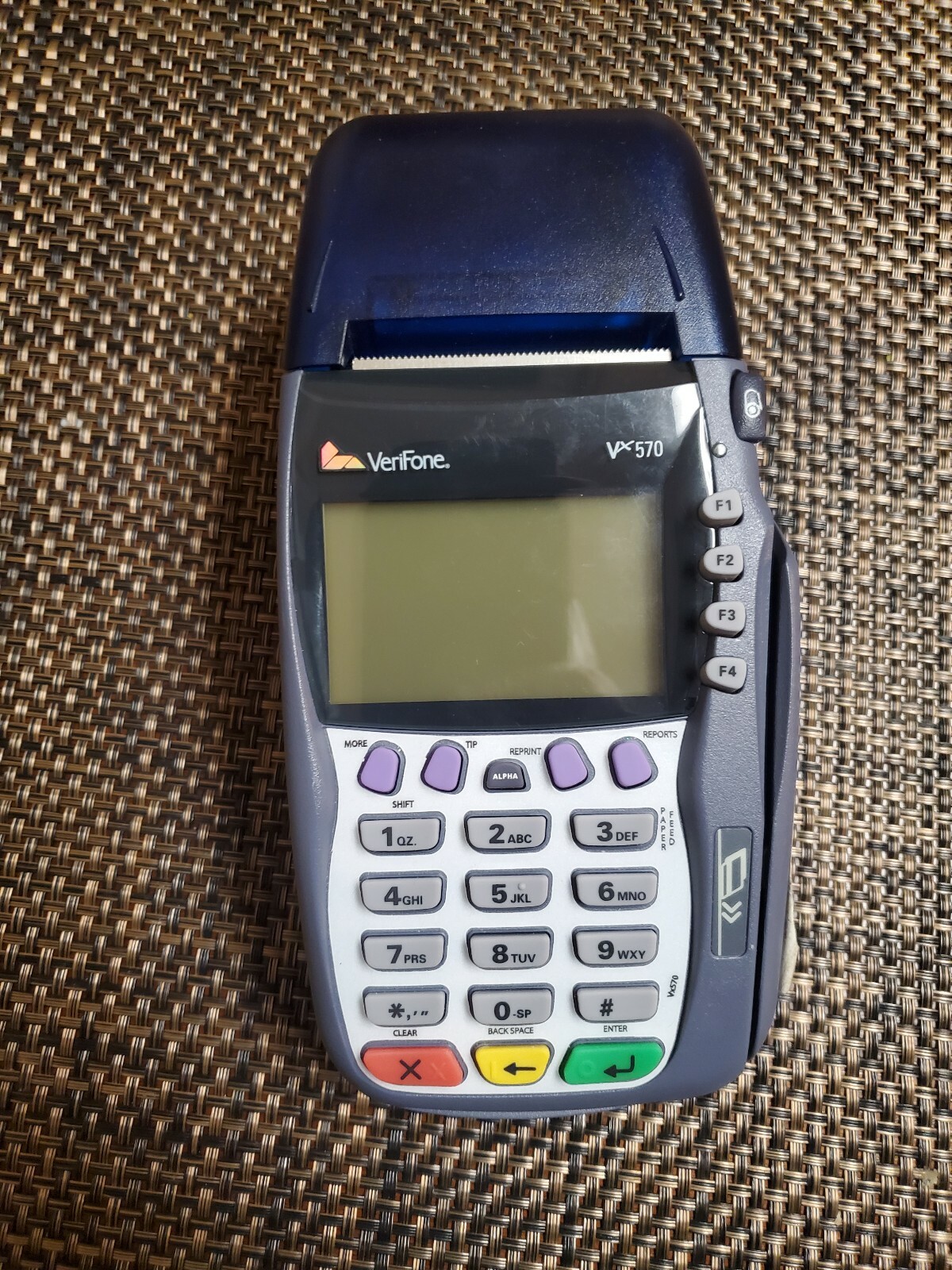 VeriFone VX570 Omni 5700 Credit Card Terminal No chip
