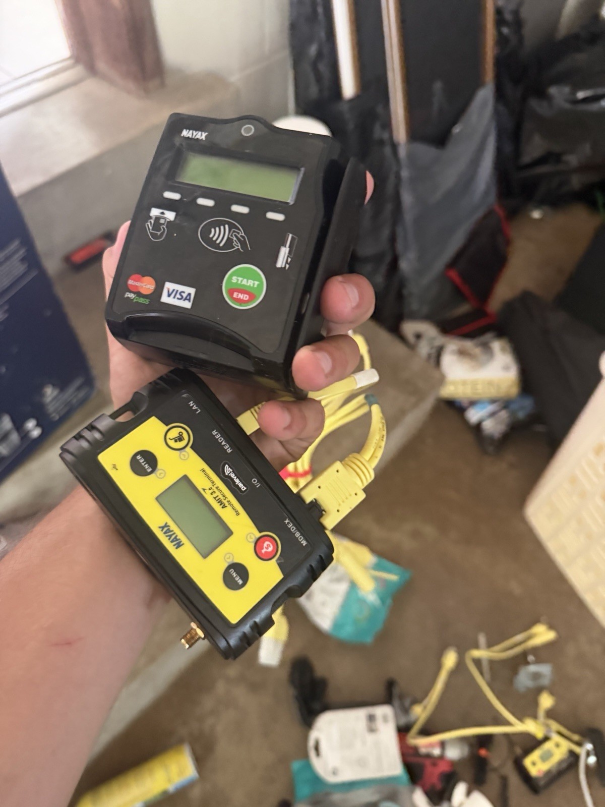 Nayax VPOS Touch Wired Credit Card Terminal Reader, Android Compatible