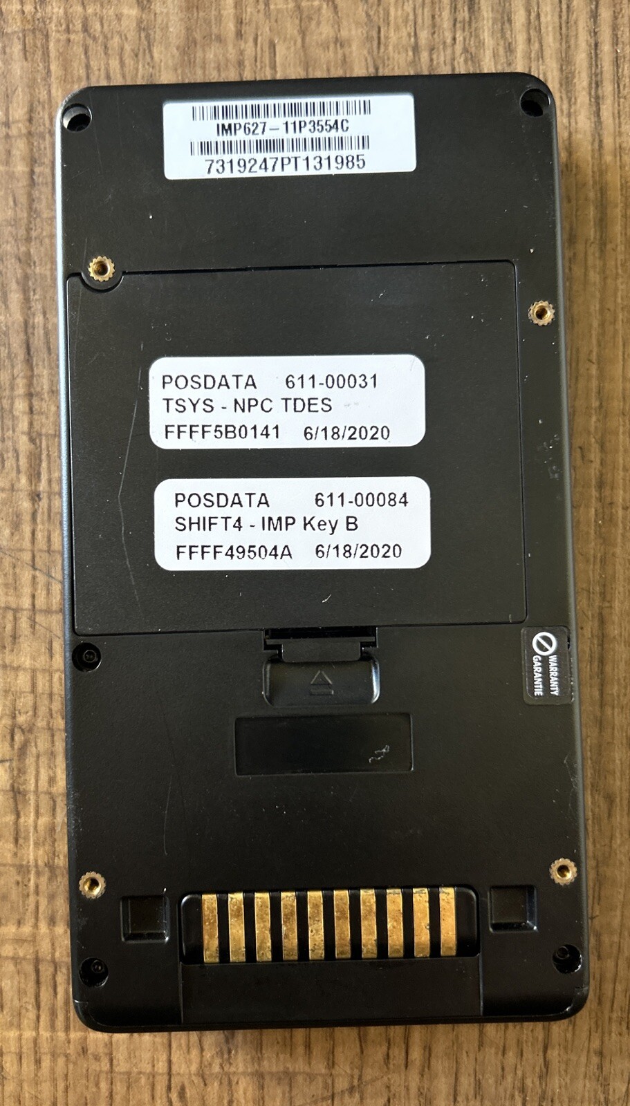 Ingenico Link 2500 Bluetooth POS Card Reader