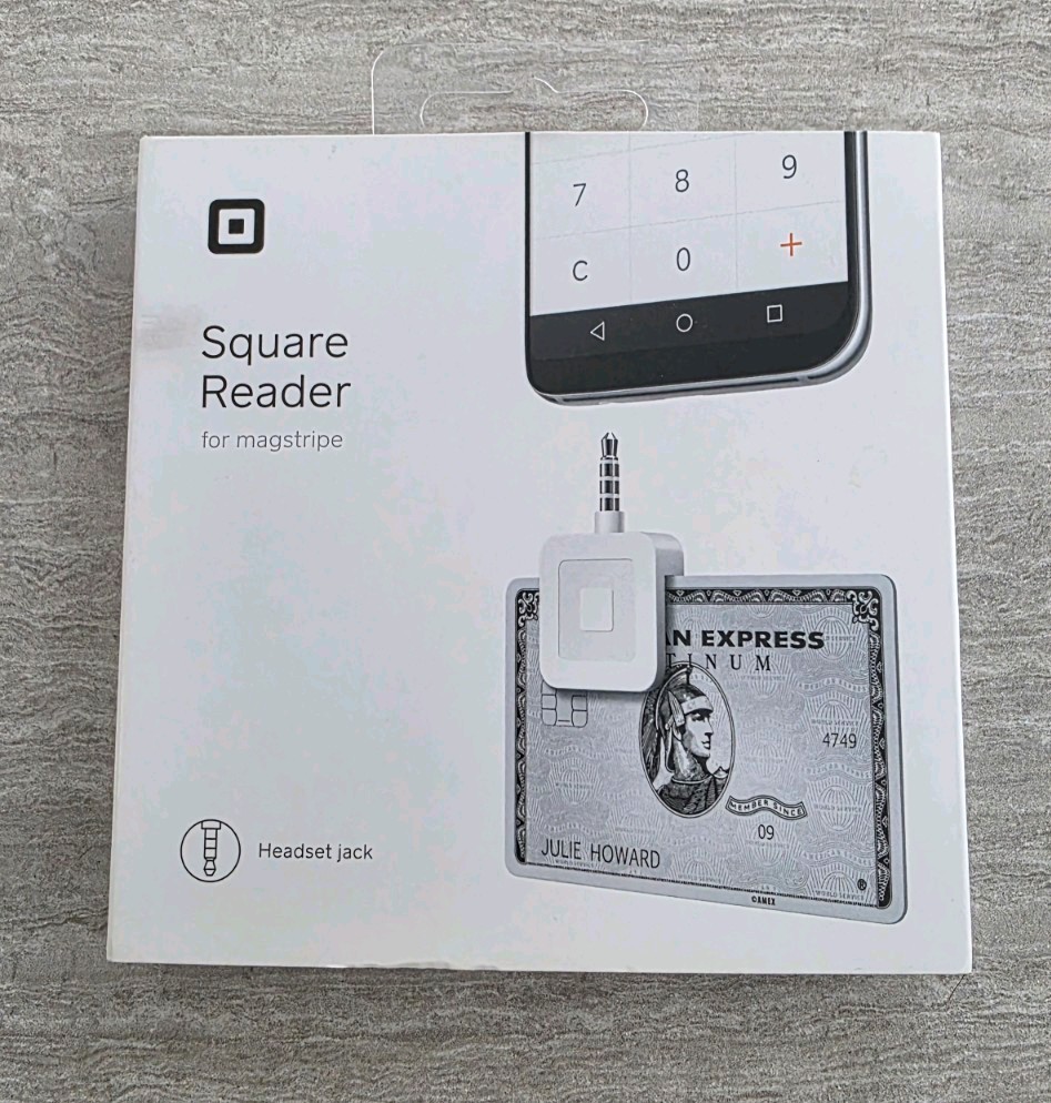 Square Reader For Magstripe With Headset Jack – White – Original Square Reader