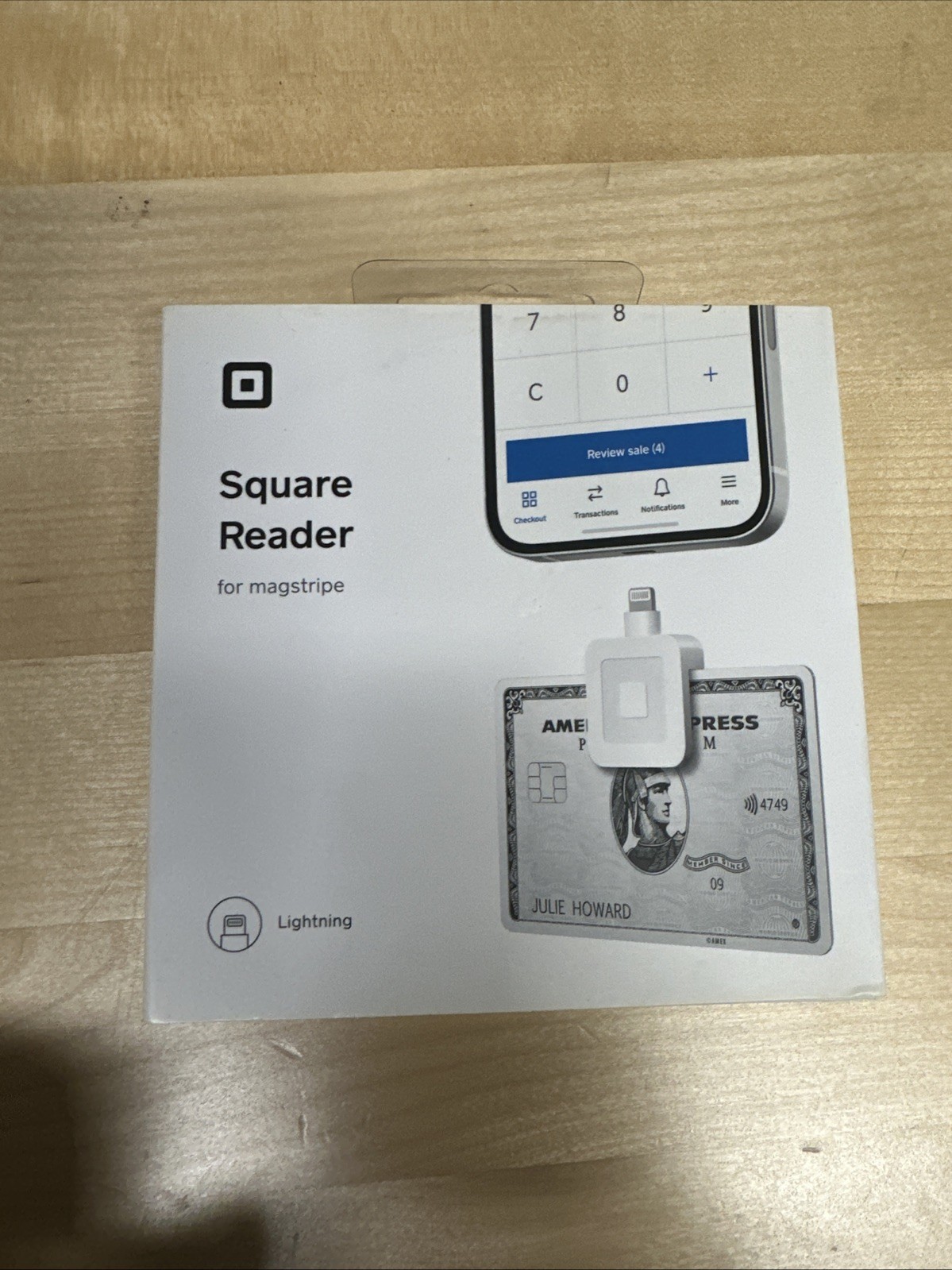 SQUARE SQA0523 READER MAGSTRIPE LIGHTNING CONNECTOR – WHITE