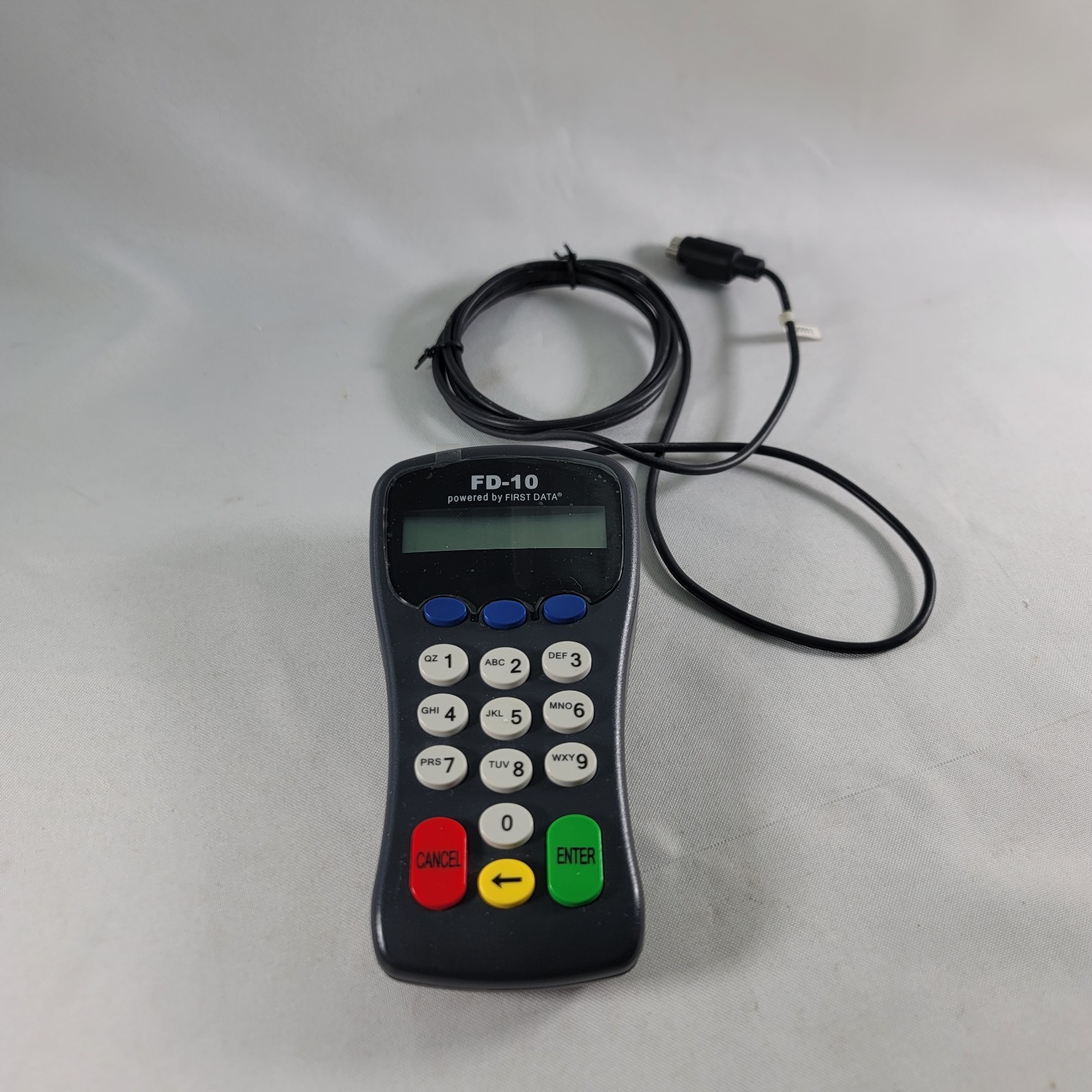 First Data FD-10C Pin Pad Credit Card Terminal Reader