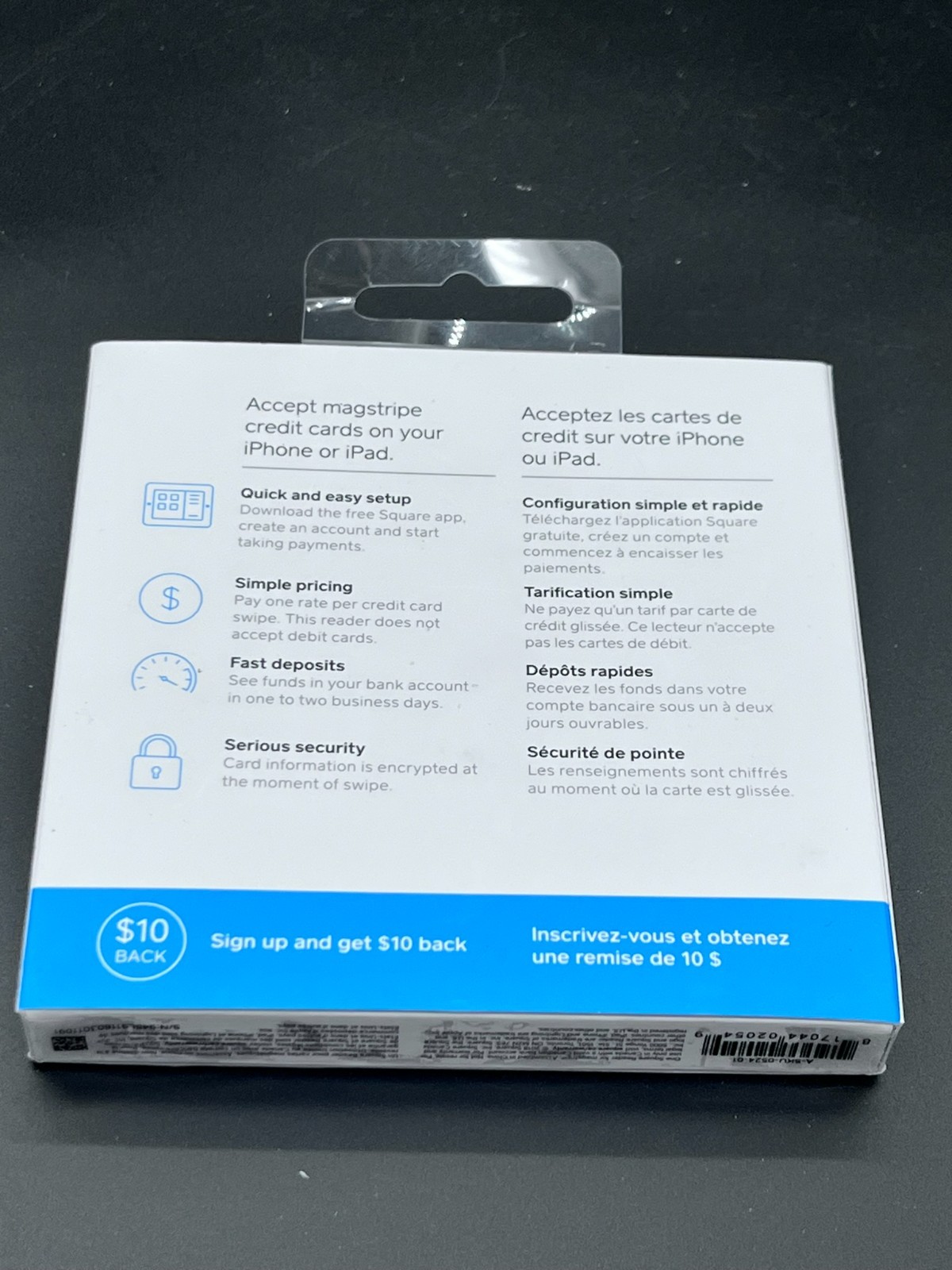 Magstripe Card Reader USB C Magnetic Stripe Reader for POS Devices
