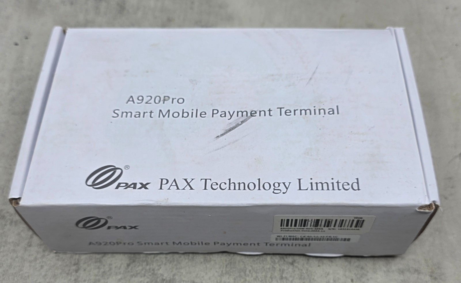 PAX Technology Smart Mobile Payment Terminal A920Pro Rugged Silicone Case
