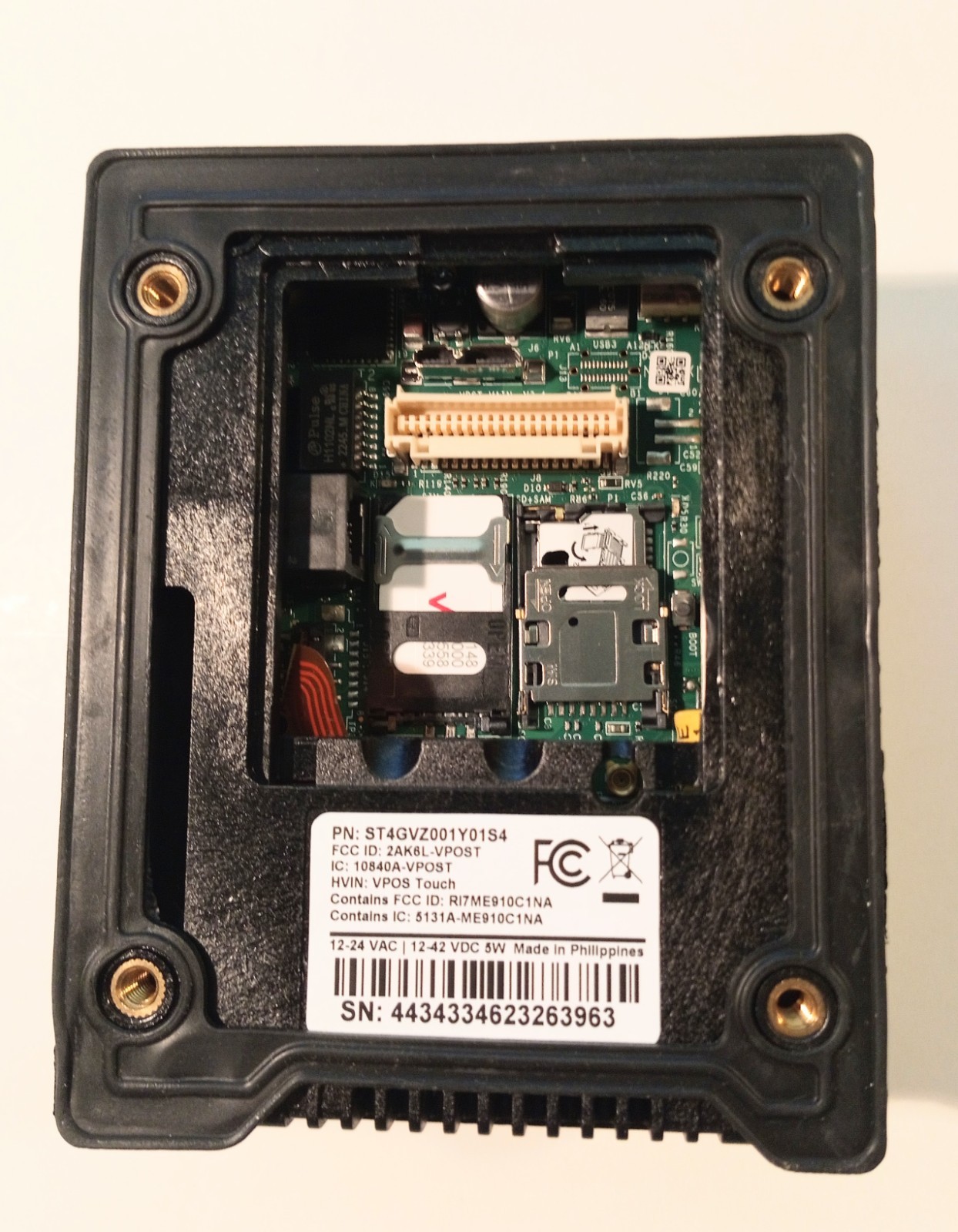 Nayax Works but Not Transferable Vending Touch Credit Card Reader VPOS Touch