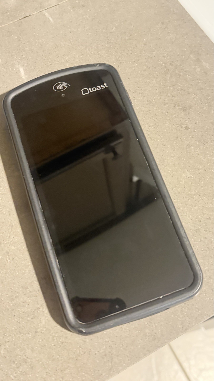 Toast Handheld POS Payment Device For Parts Repair No Back Cover