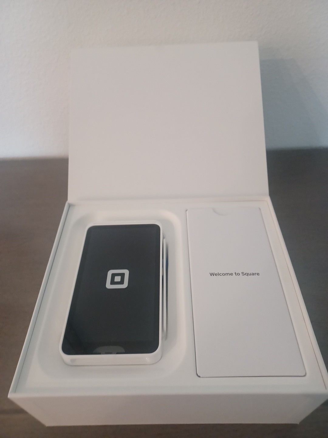 New Open Box Square Terminal Credit Card Reader accepts all payments
