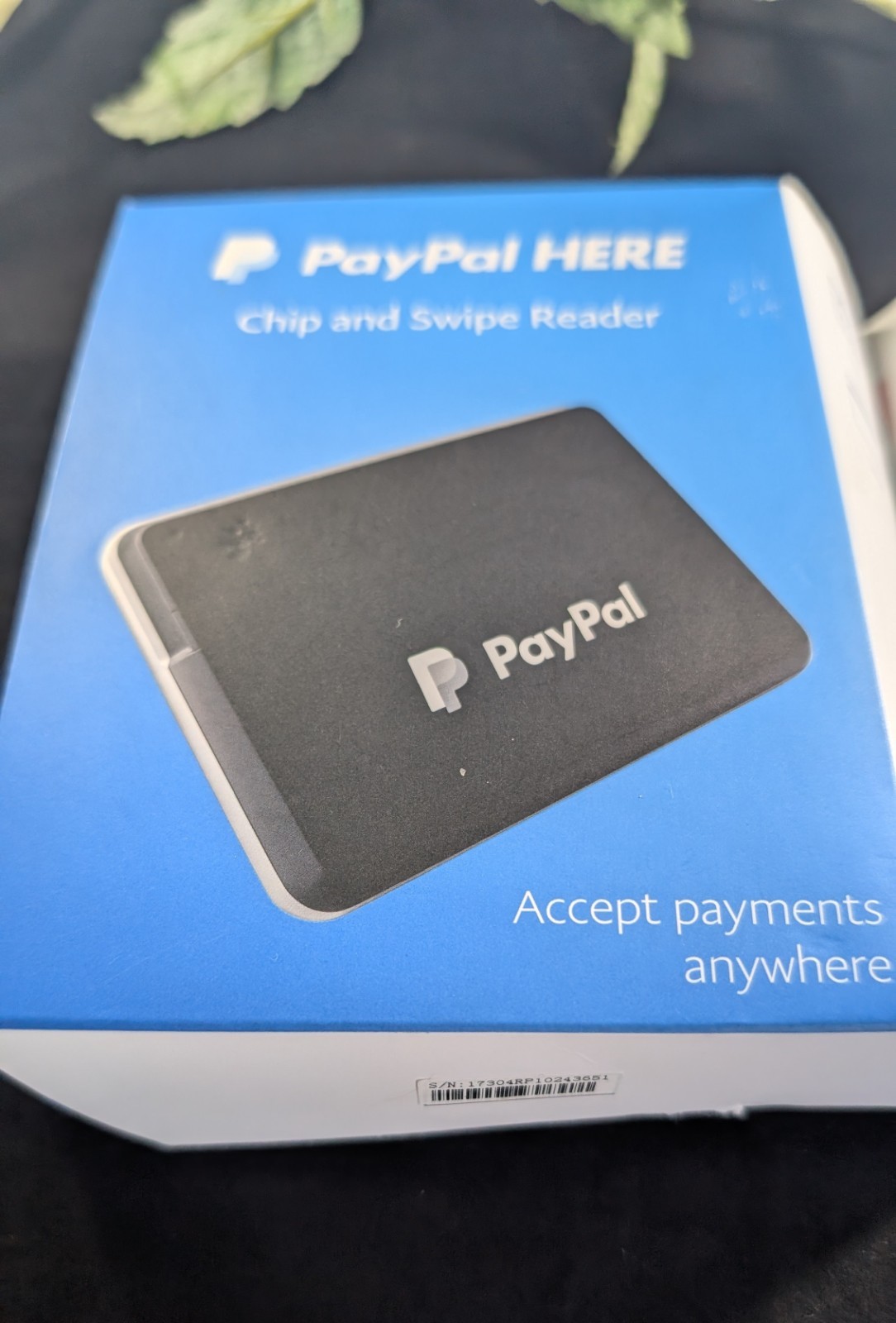 PayPal Chip And Swipe Reader Accept Debit Or Credit