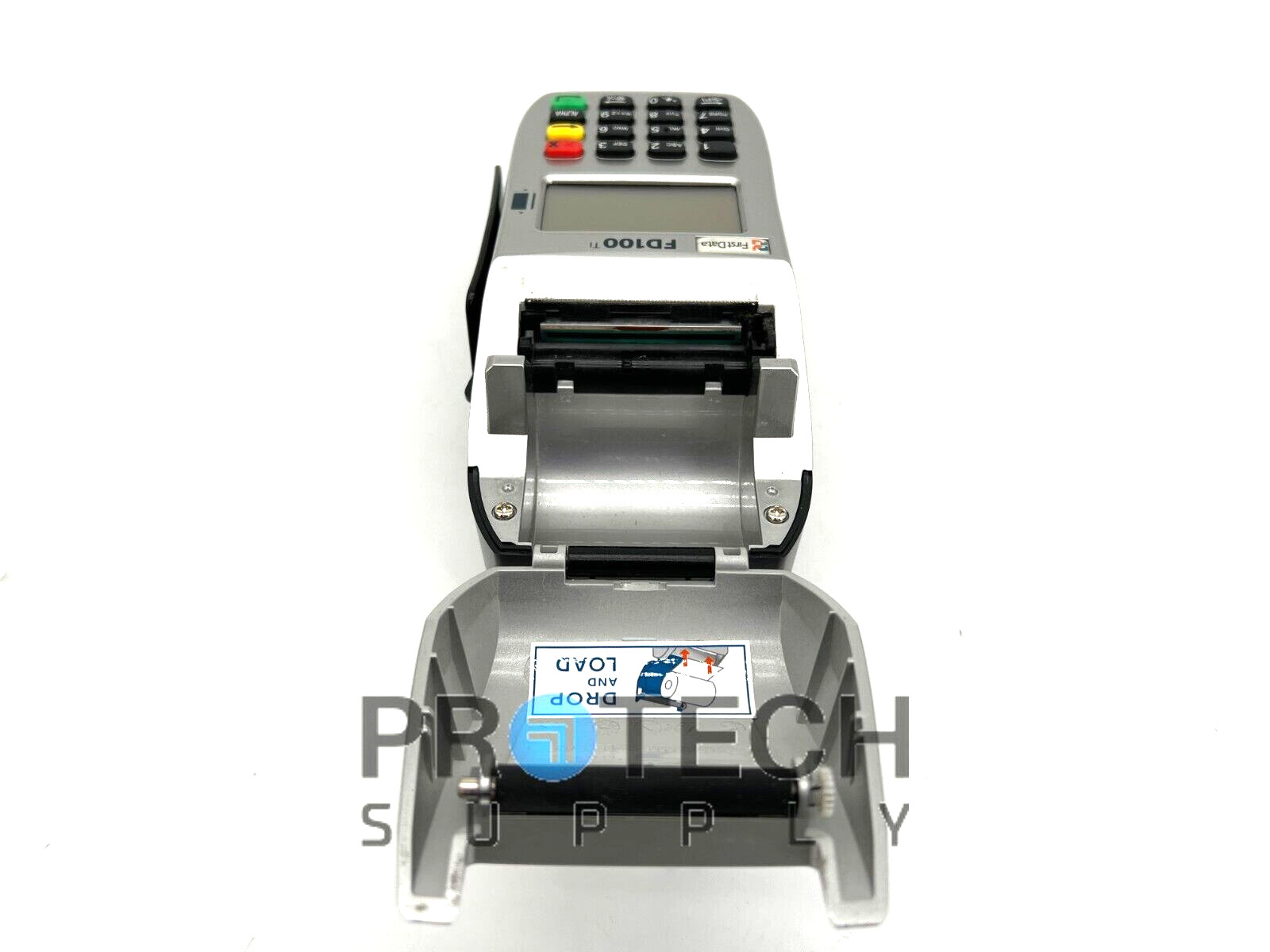 First Data FD100ti Credit Card Terminal + Power Adapter & Cable with WARRANTY