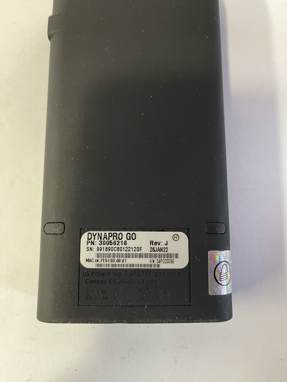 MagTek Dynapro Go 30056216 Handheld Card Reader Pinpad