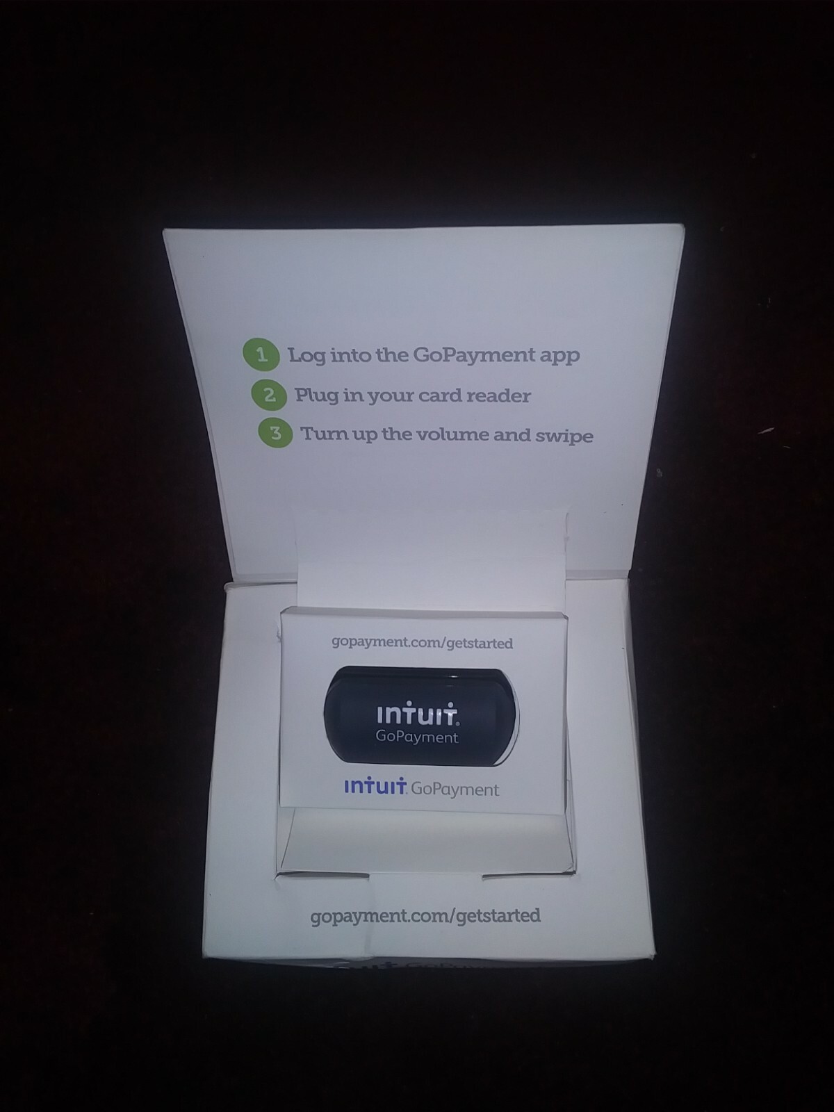 GG1: Intuit Go PayMent Mobile Payment Card Reader