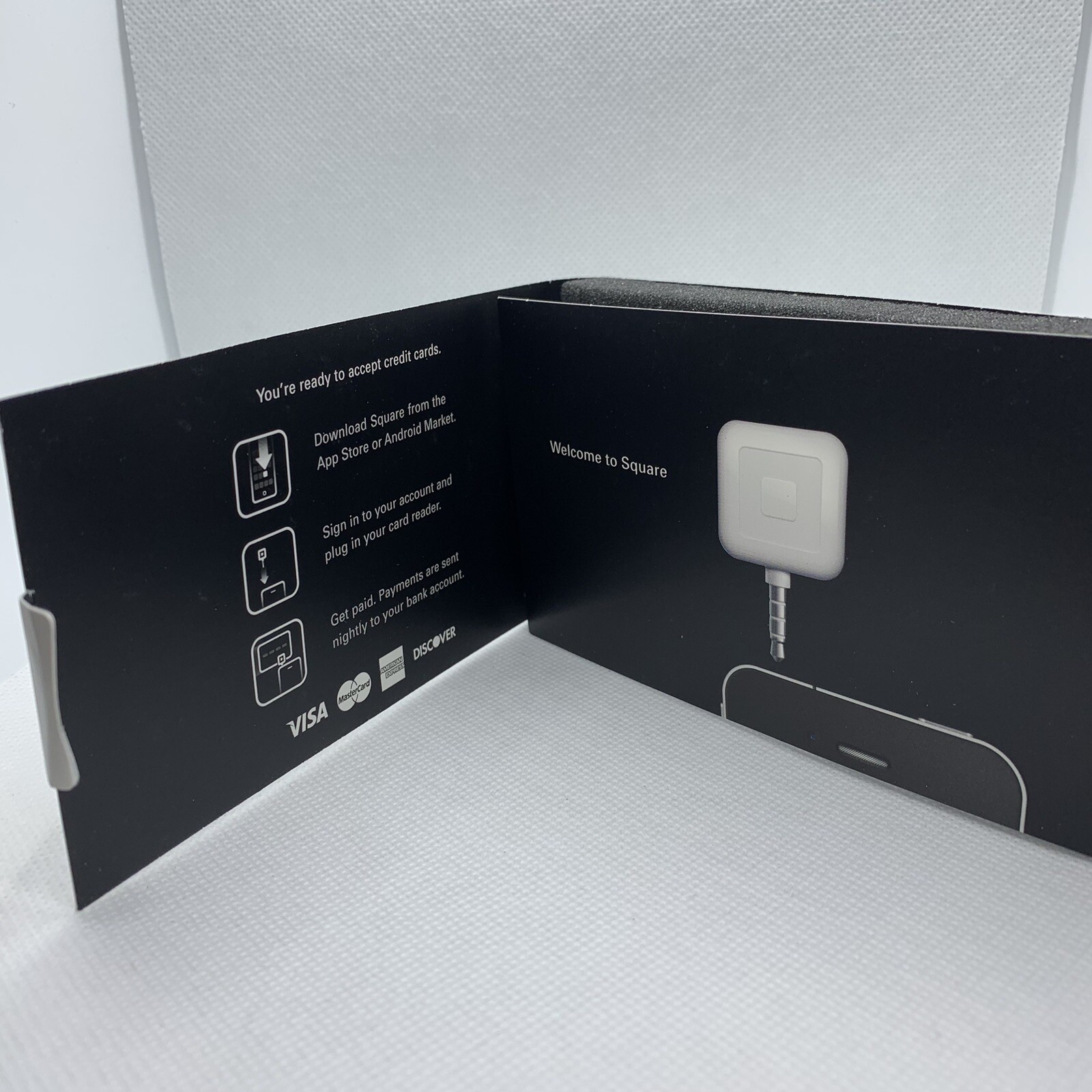 Square Credit Debit Card Reader – White
