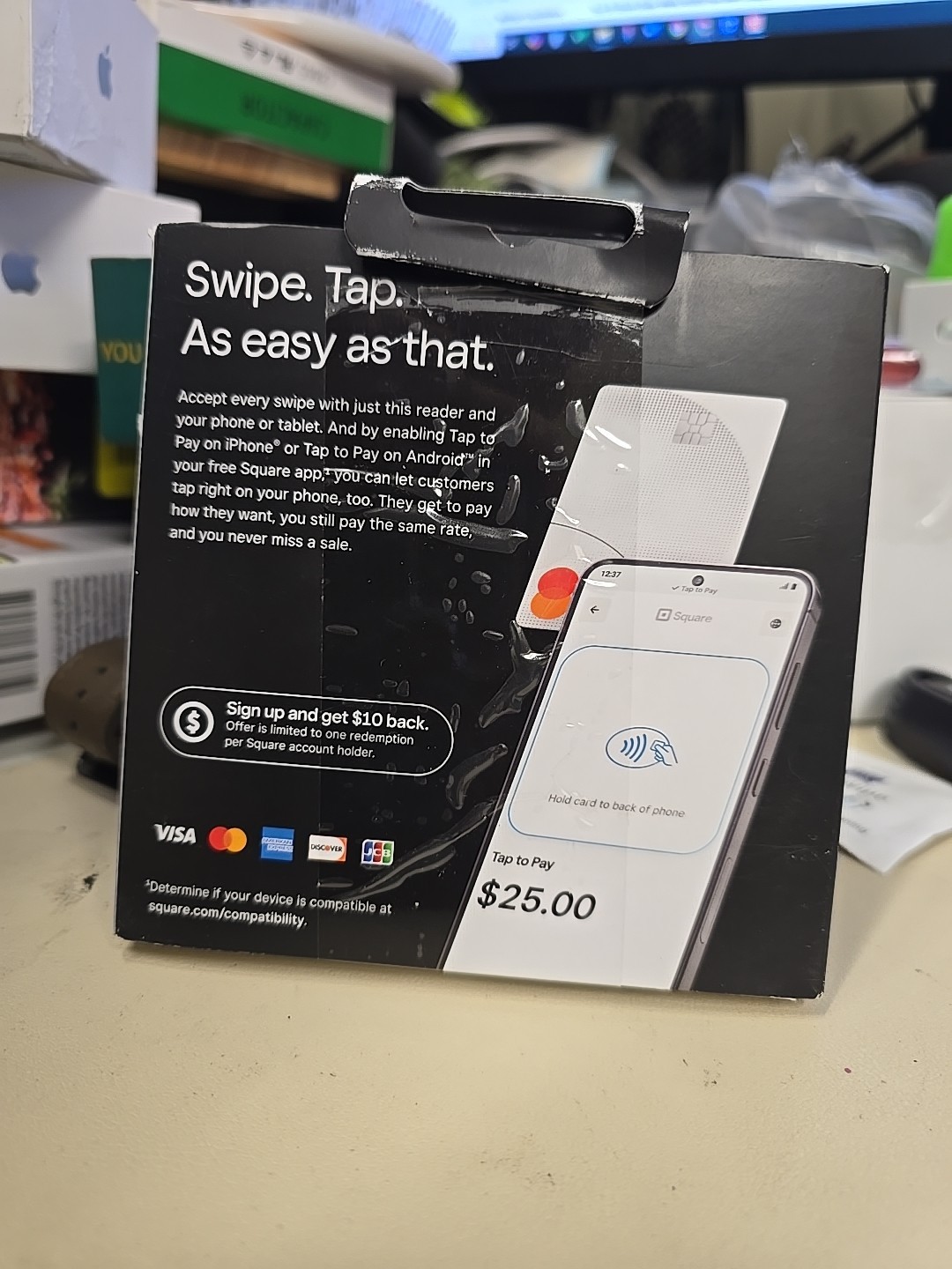 Square Reader for Magstripe (USB-C) — Credit Card Reader