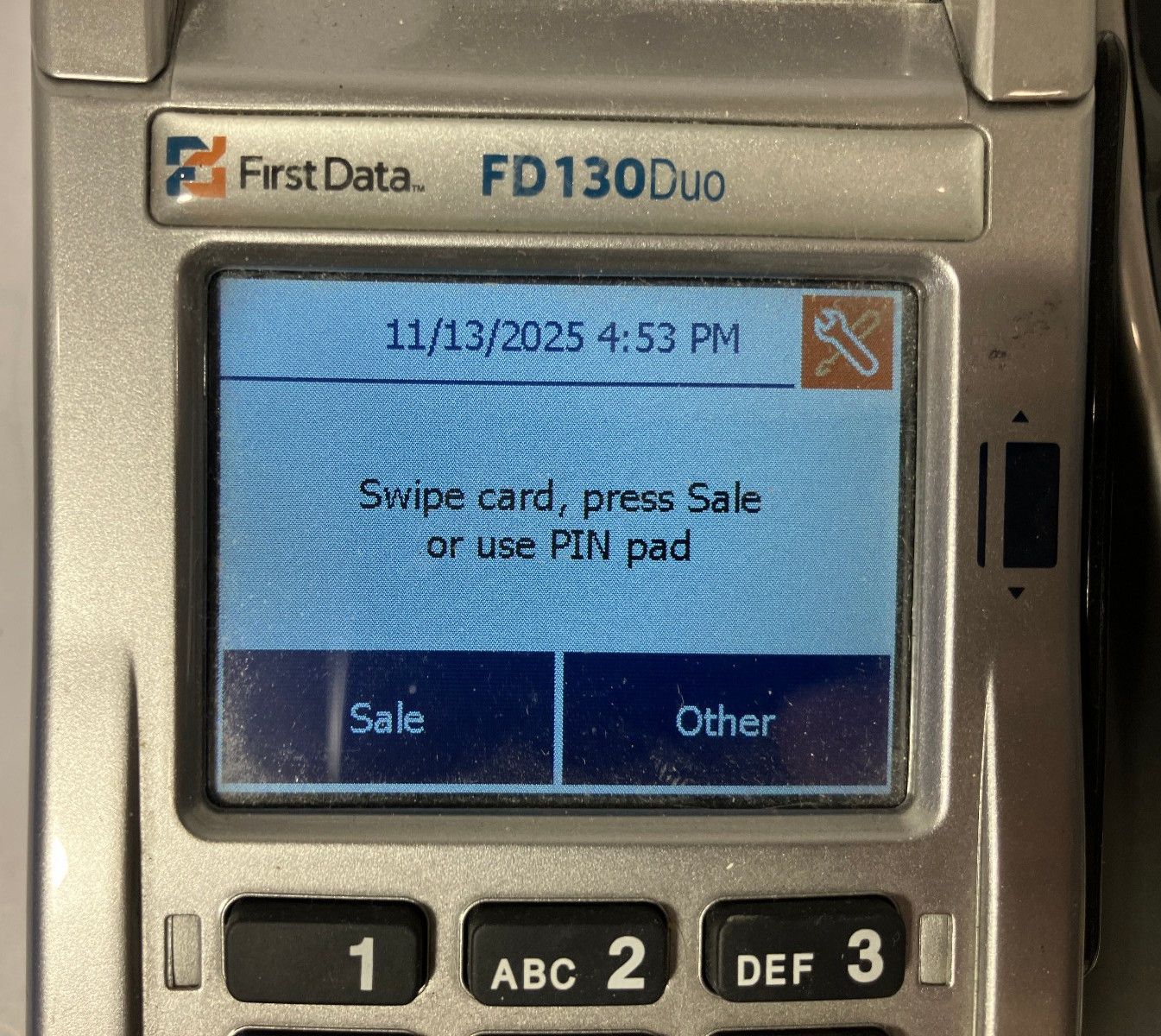 SET First Data FD130 Duo and FD-35 PIN Pad Credit Debit Card POS Terminal w/ PS